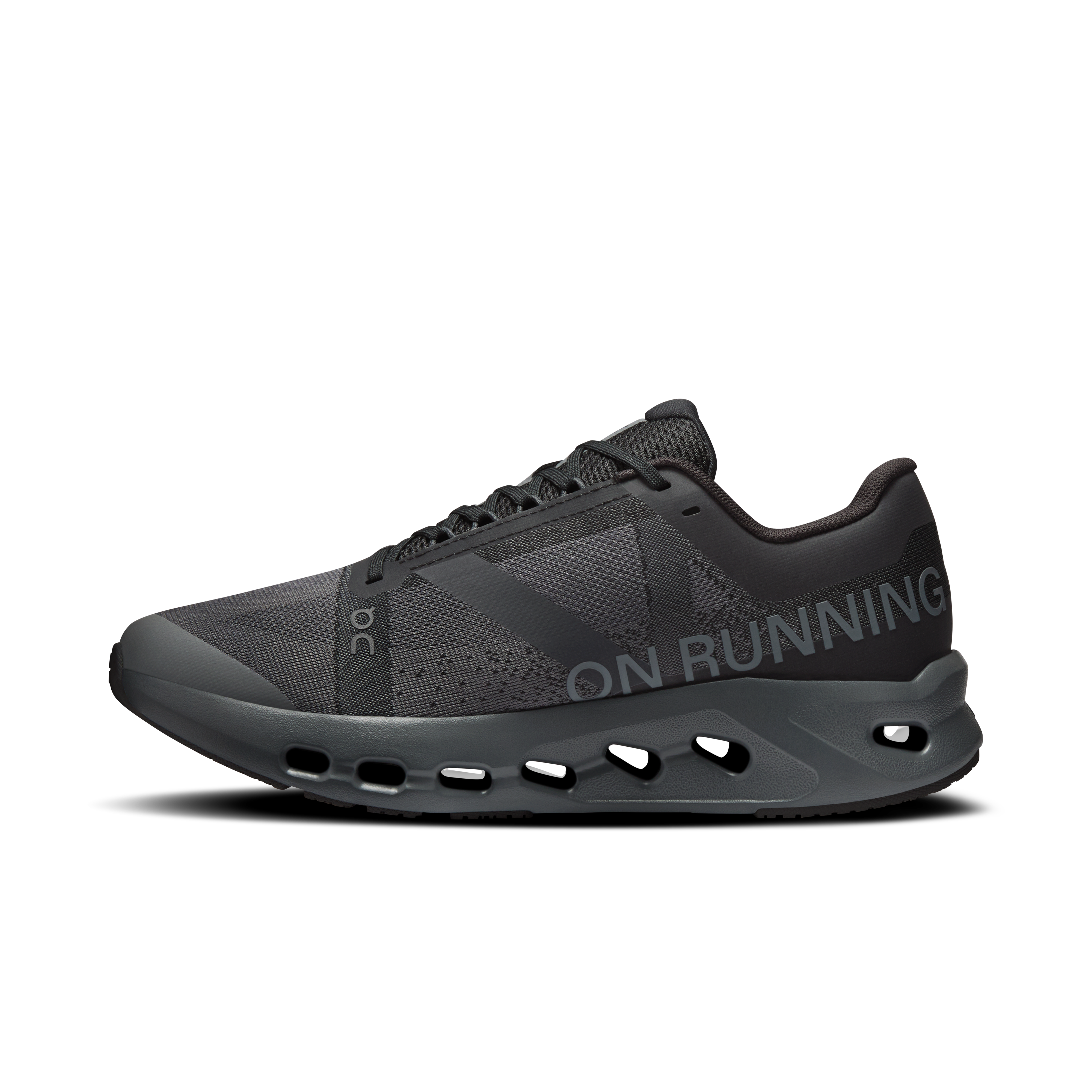 On Cloudsurfer Youth Black & Eclipse Youth Road running Shoes