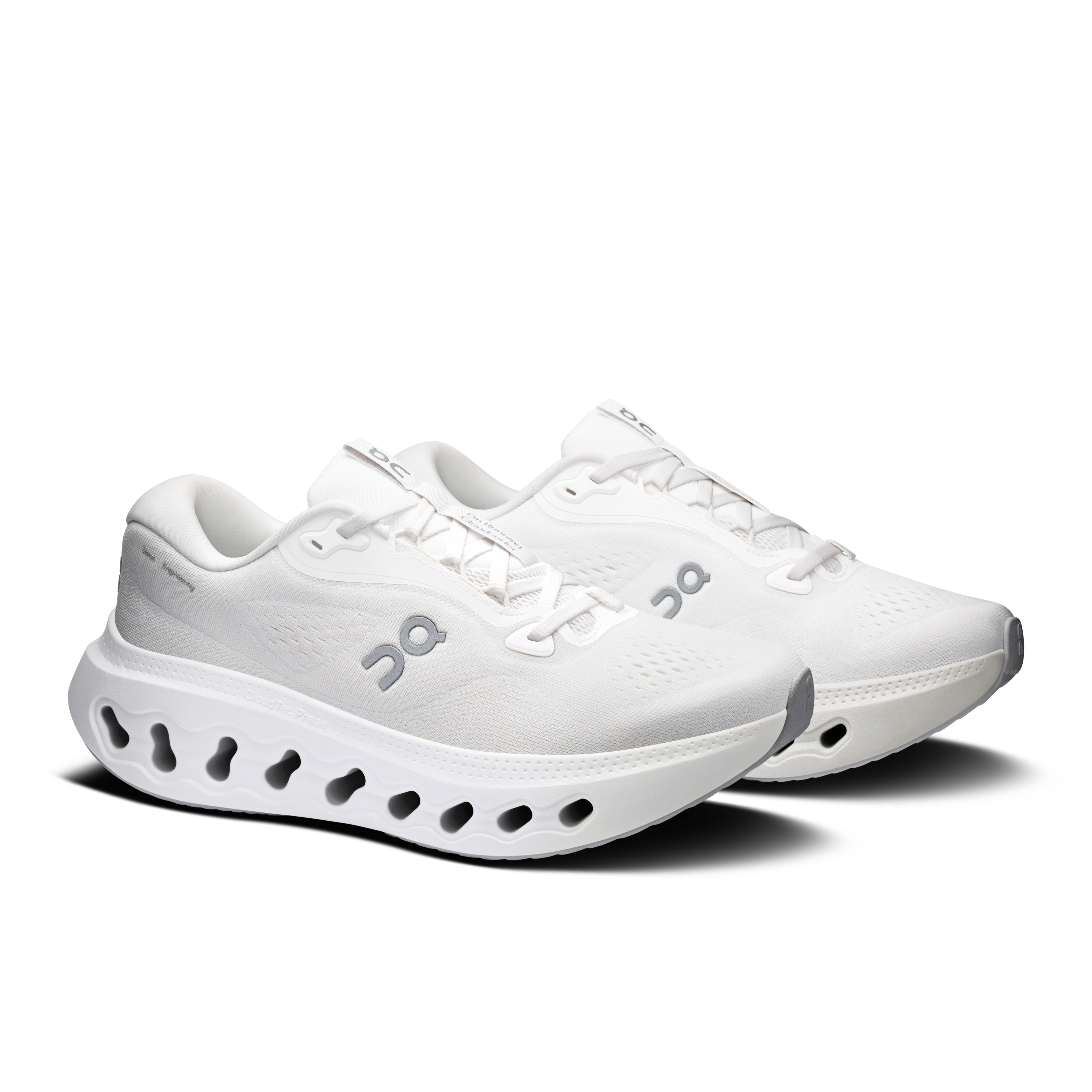 On Cloudsurfer 3 White & White Women Road running Shoes