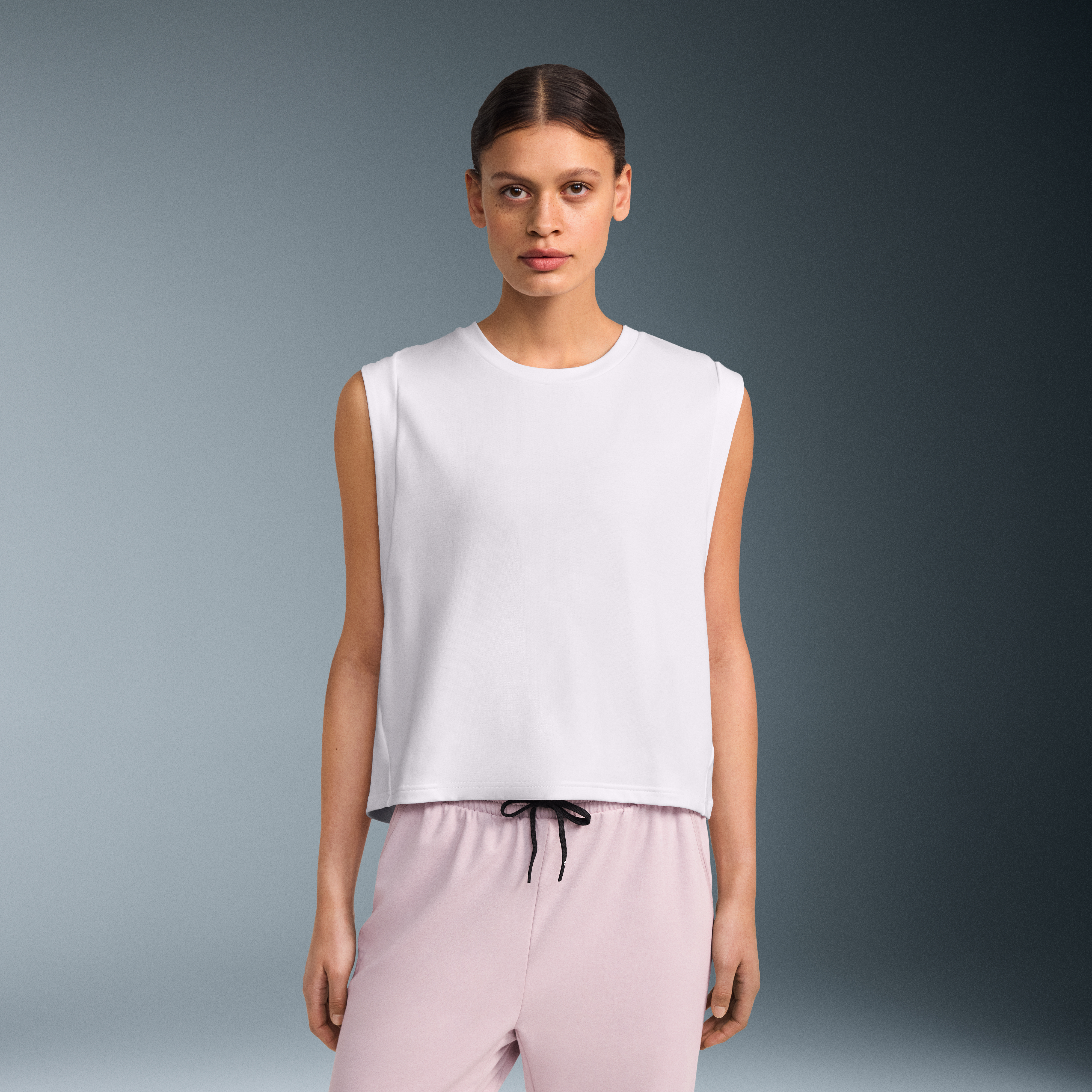 Focus Crop Shirt in White