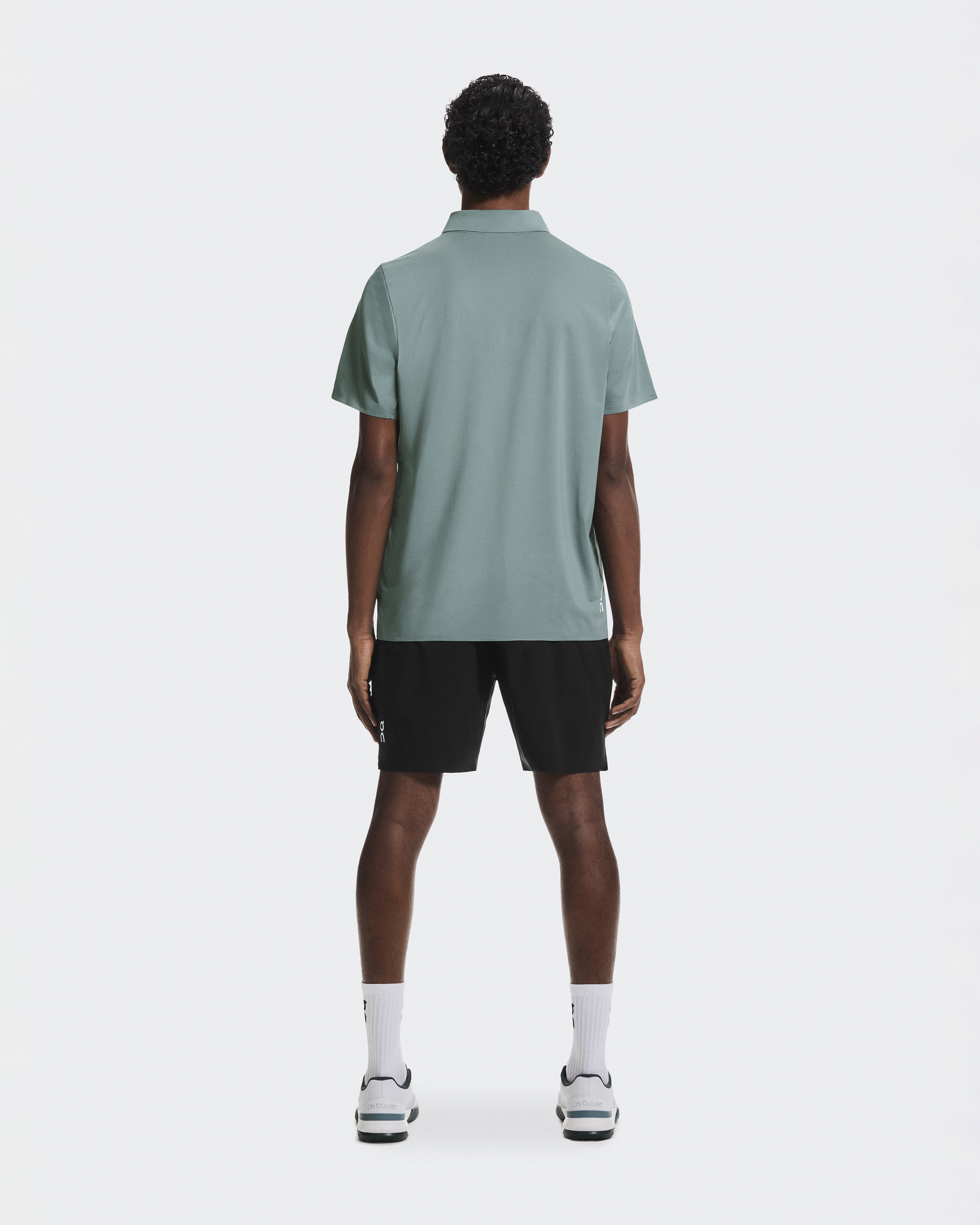 ウェア On Court poro white men'sL ON Court Straight-Leg Recycled-Shell Drawstring Tennis Shorts for