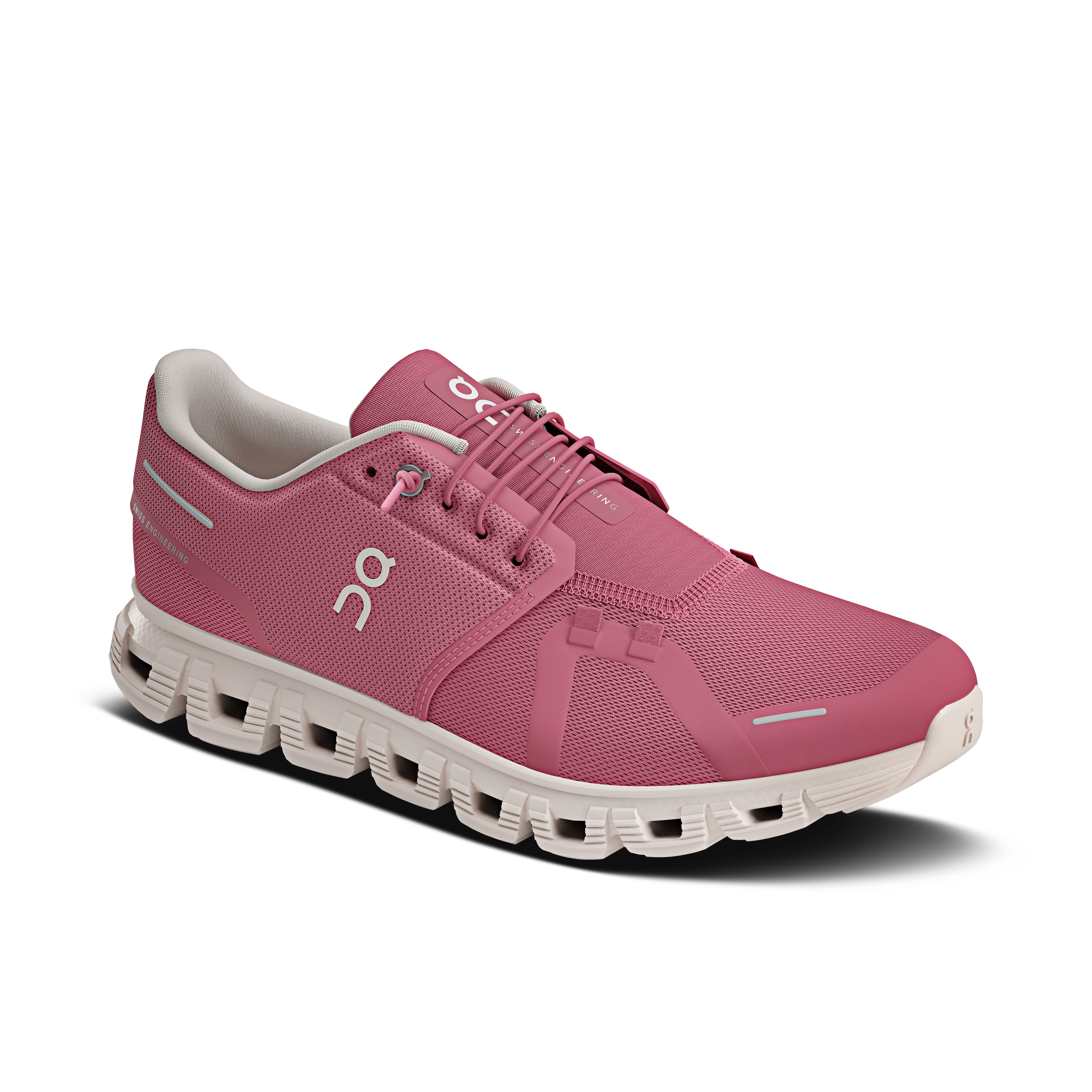 On Cloud 6 Camellia & Oyster Women – All-day wear, CloudTec® Shoes
