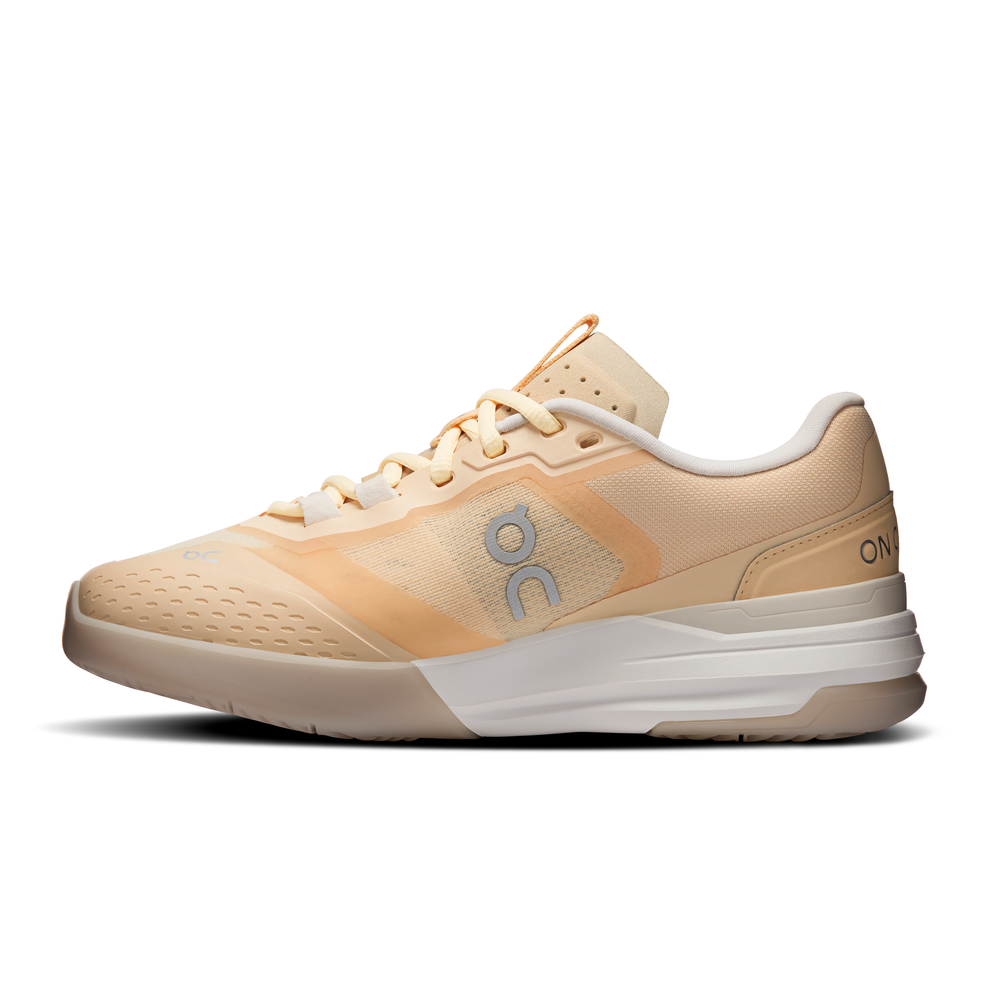 On THE ROGER Advantage Pro Blonde & Gardenia Women Tennis Shoes