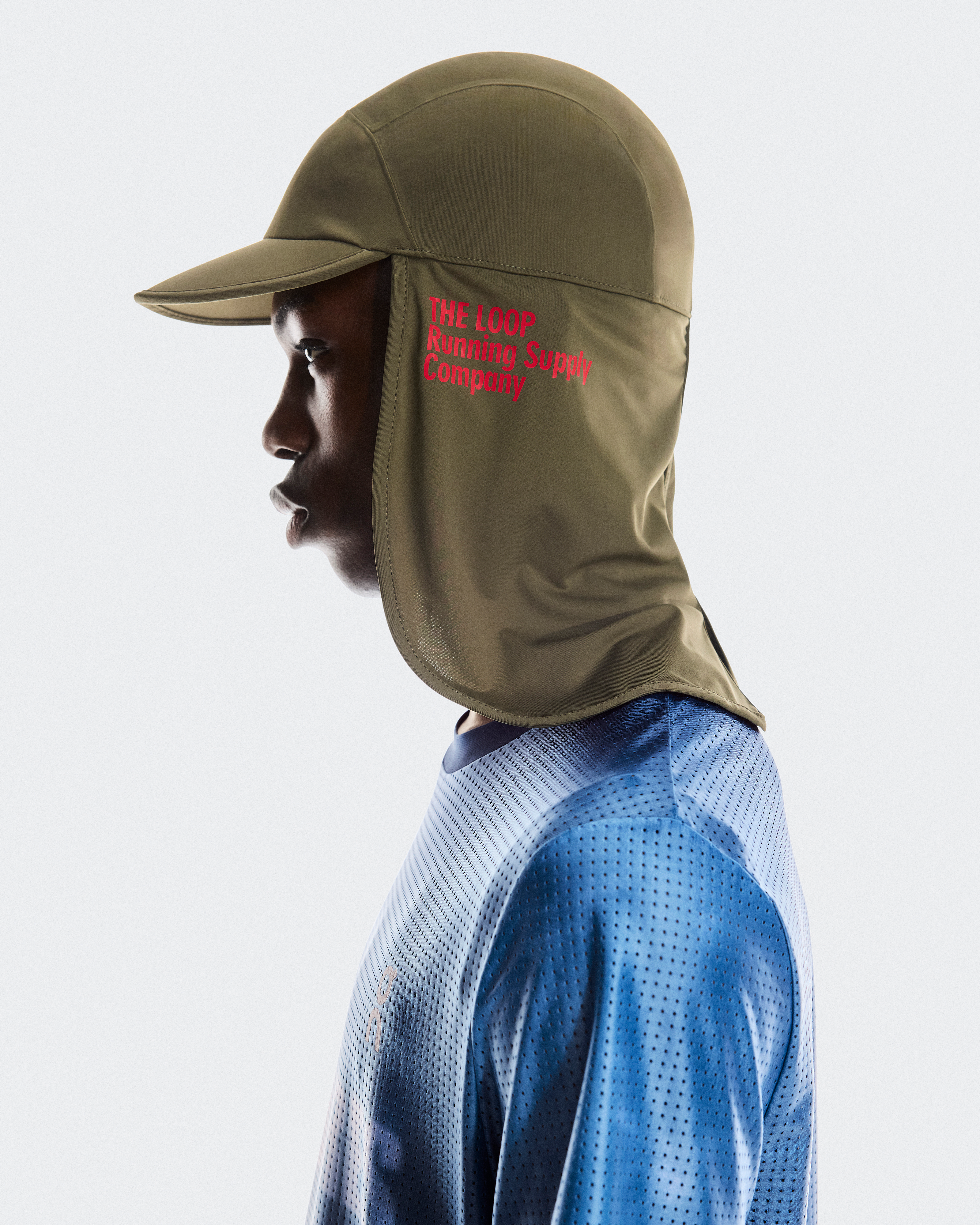 Cap PLEASURES x The LoopUnisex / Olive / L-XL
