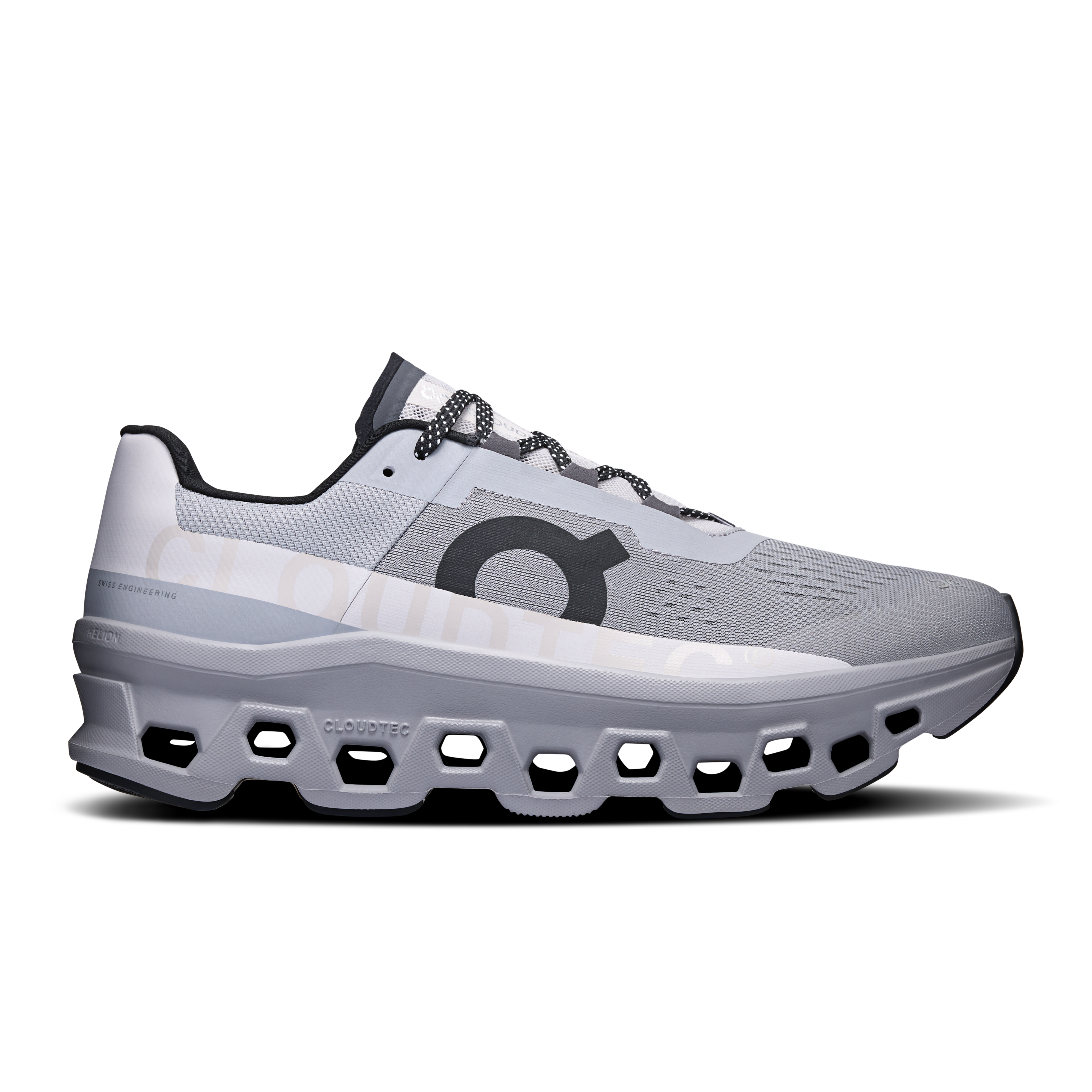 Cloudmonster Road Running Shoe in Alloy/Silver