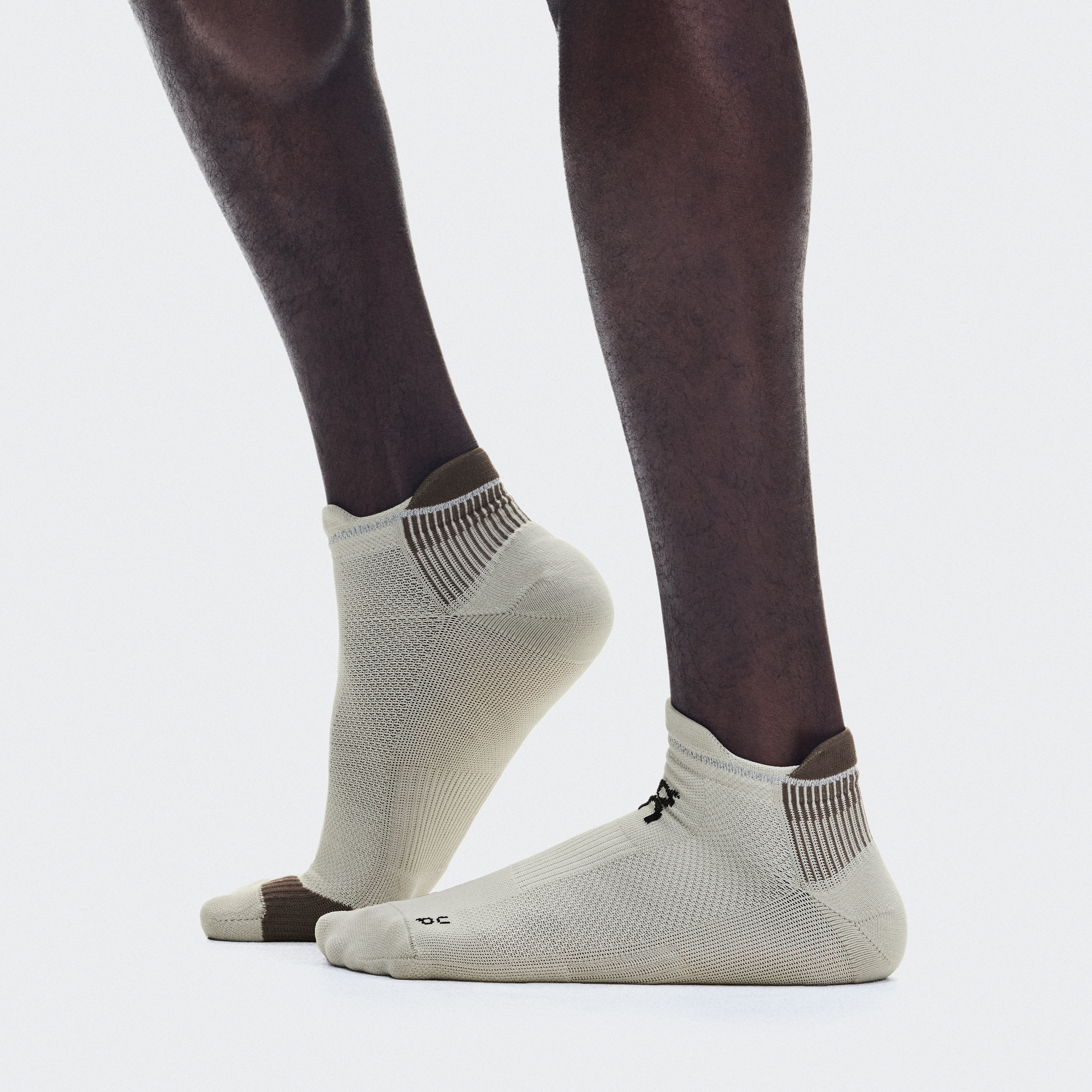 Performance Run Sock Low in Brume/Clove