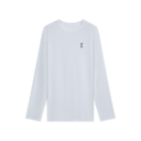 Court Long-T Long-Sleeve Shirt in All White