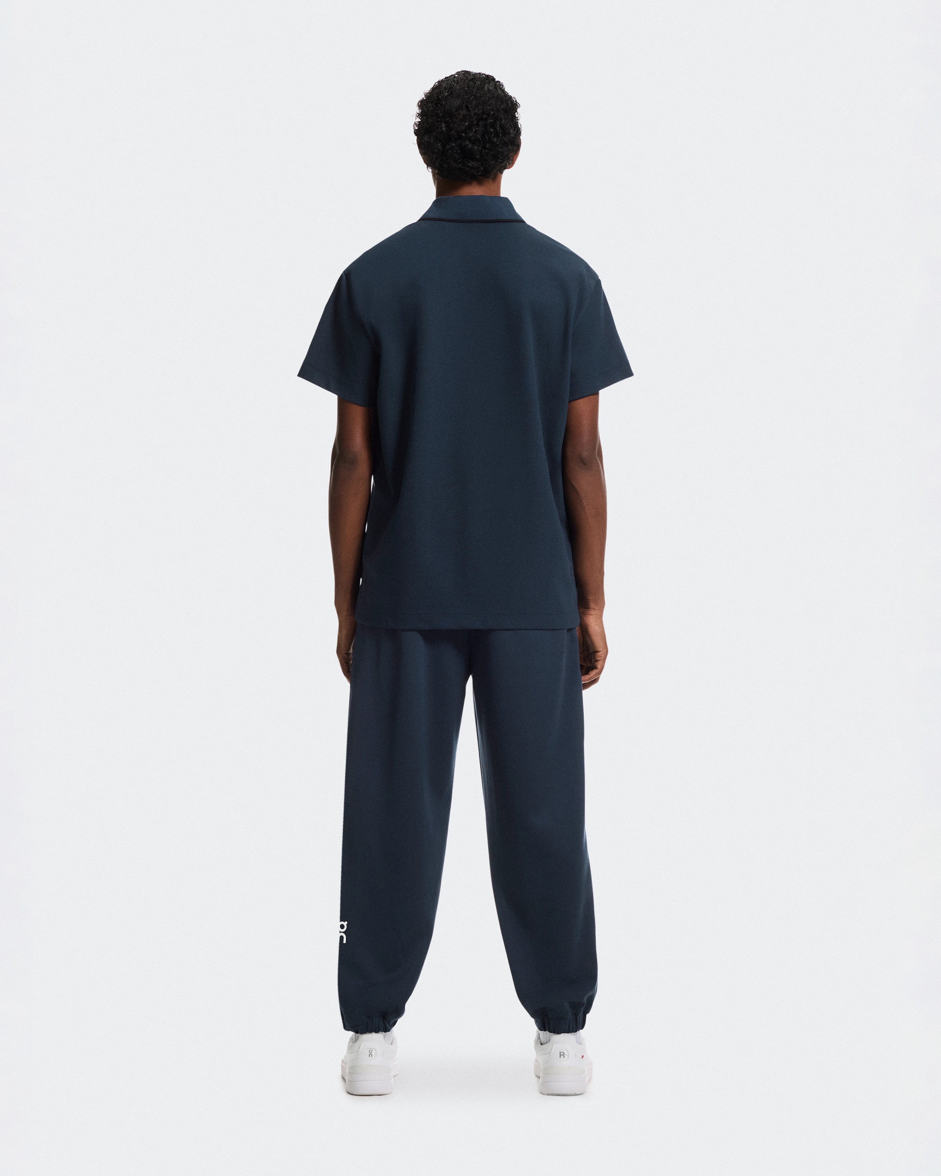 On Courtside Polo Midnight & Black Men Tops and t-shirts