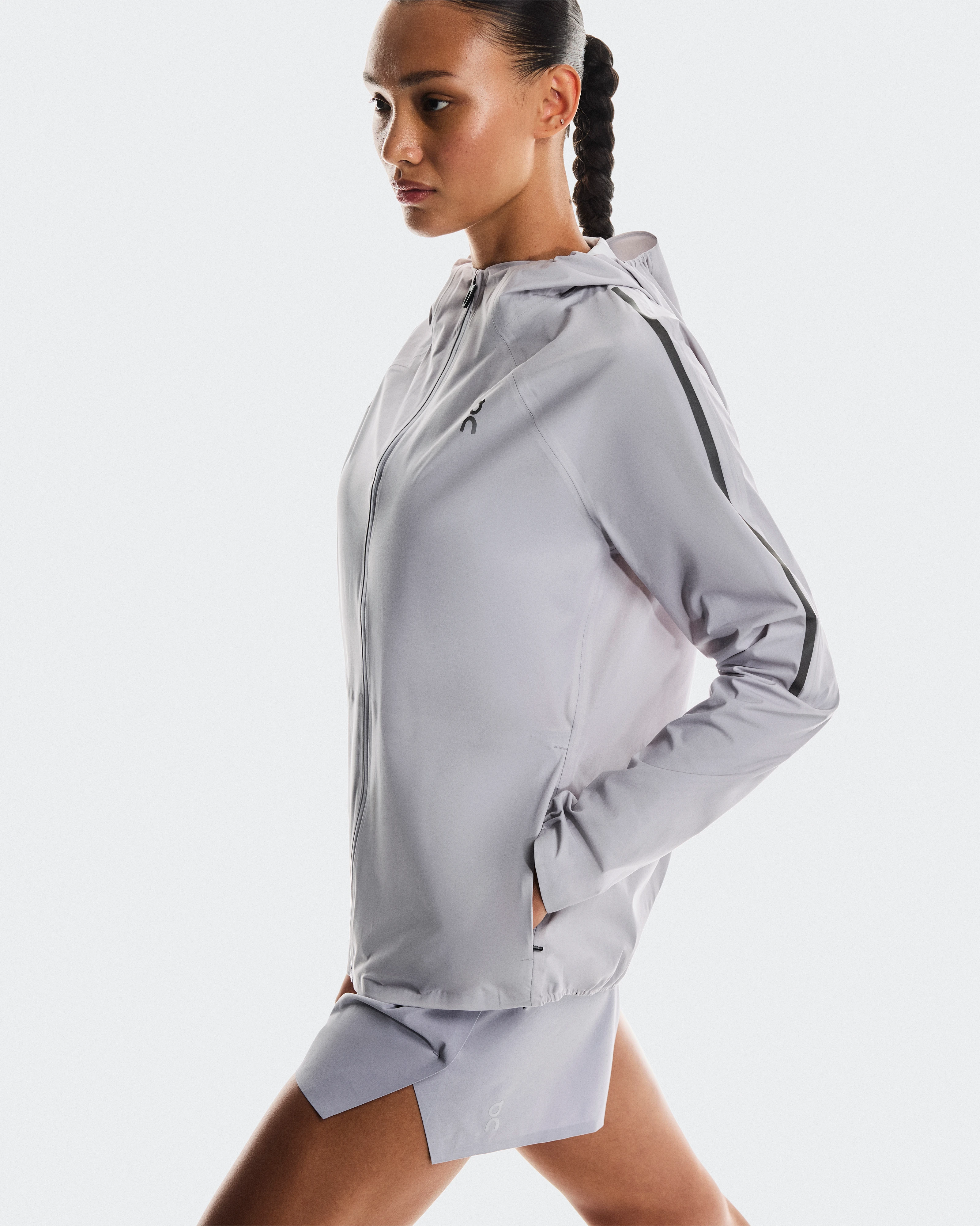 On Performance Jacket Waterproof Lilac Donna Giacche