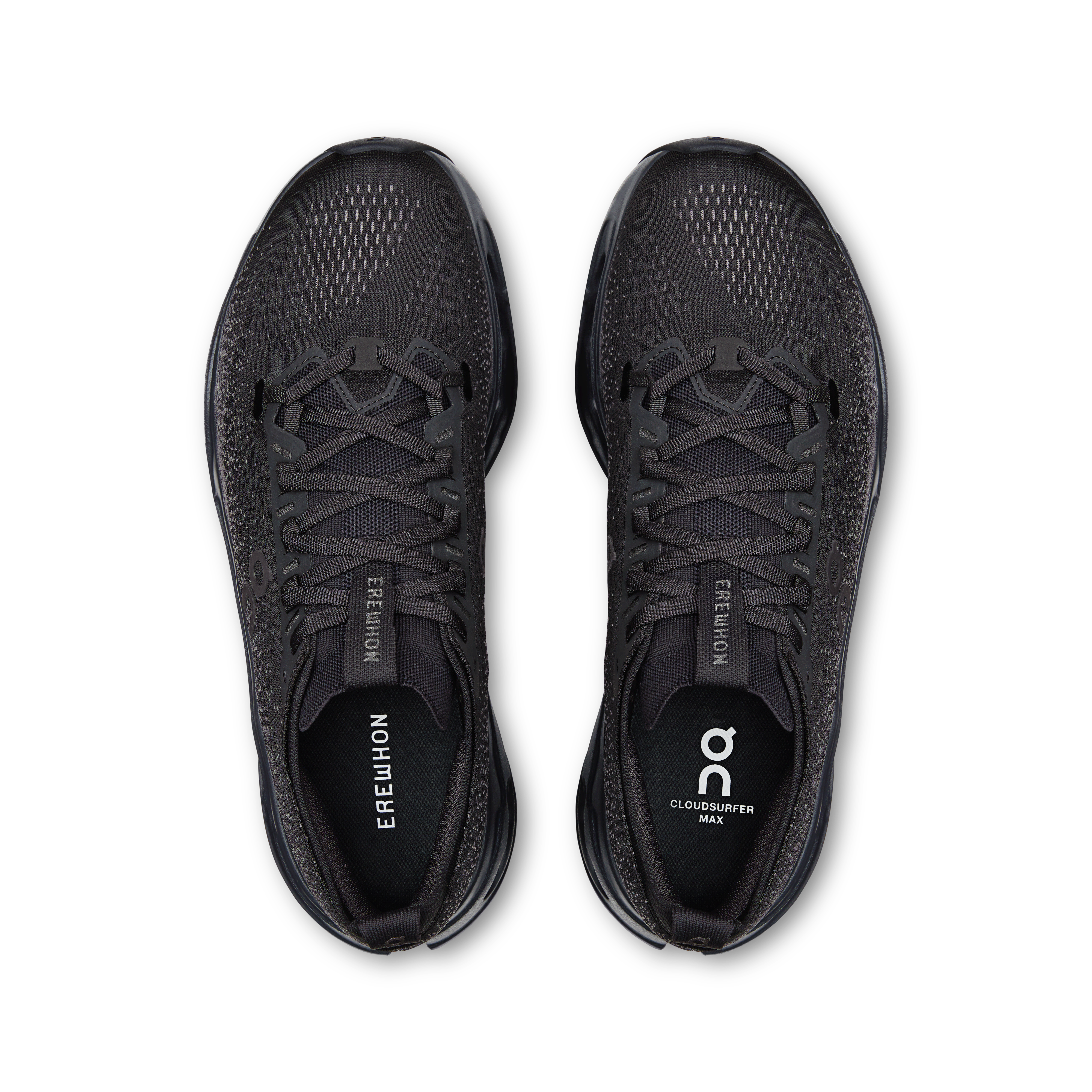 On Cloudsurfer Max Erewhon Black & Black Men Shoes