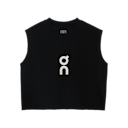 Club Crew Crop Shirt in Black