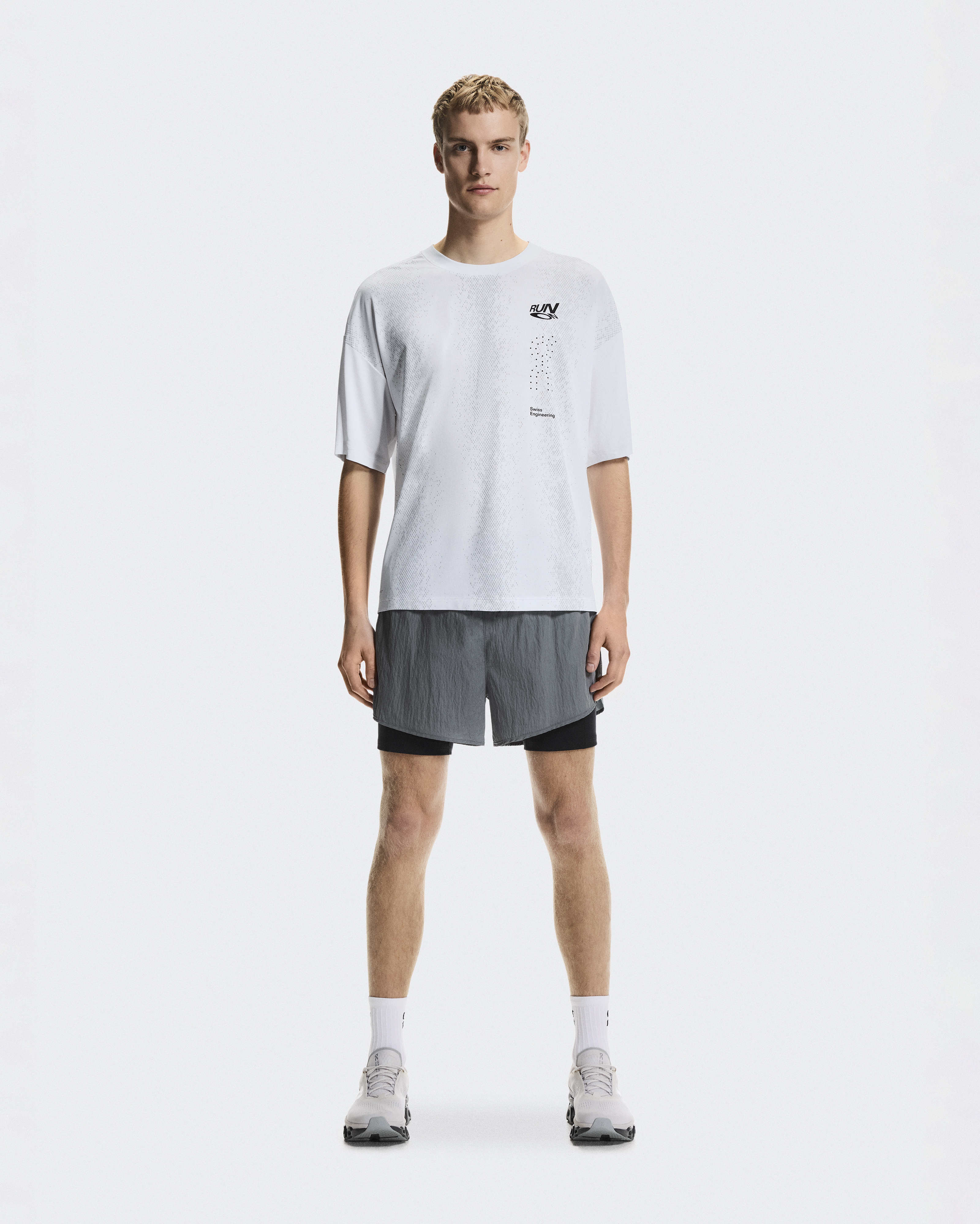 Performance Volt-T Short-Sleeve Shirt in White