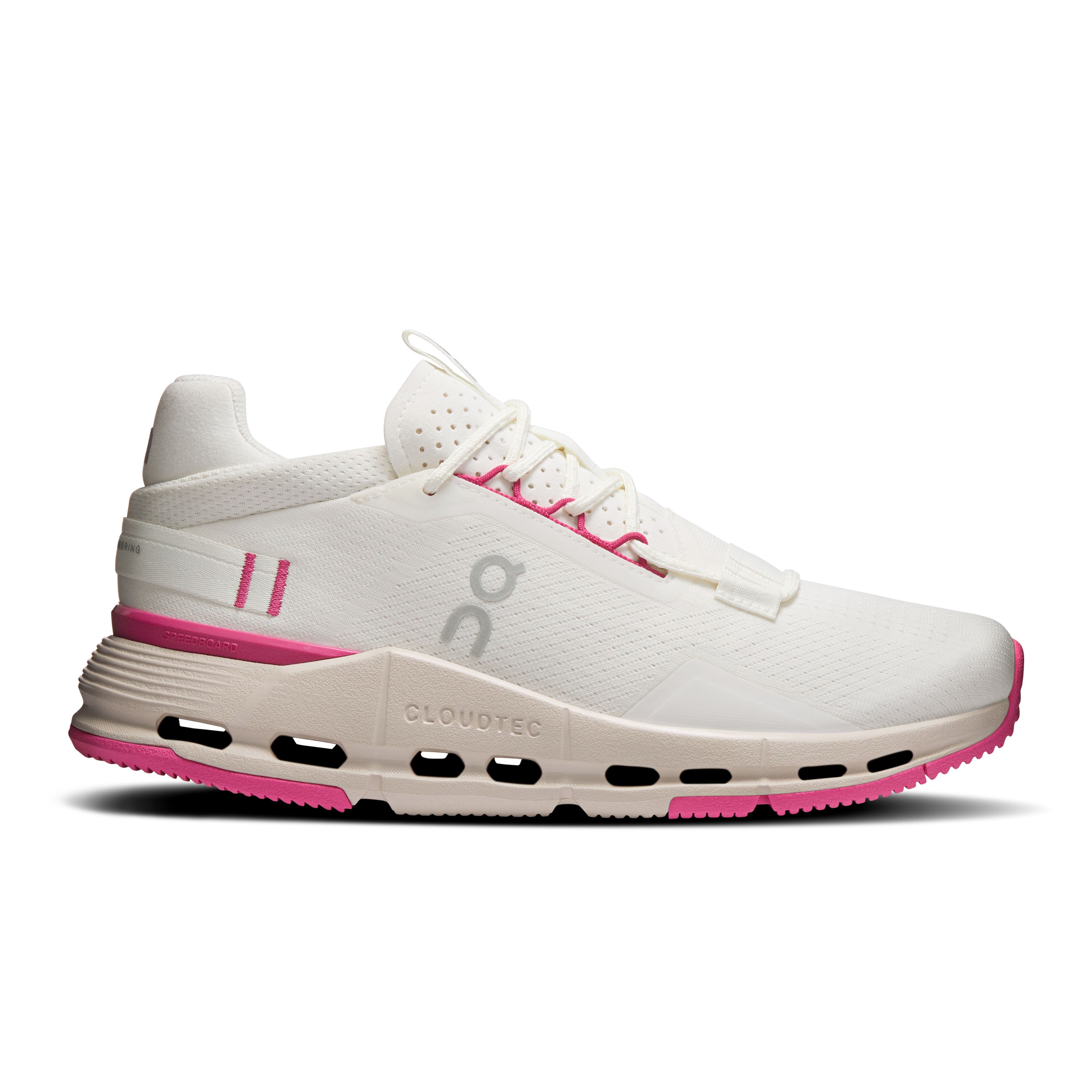 Cloudnova 2 Lifestyle Shoe in Ivory/Pink