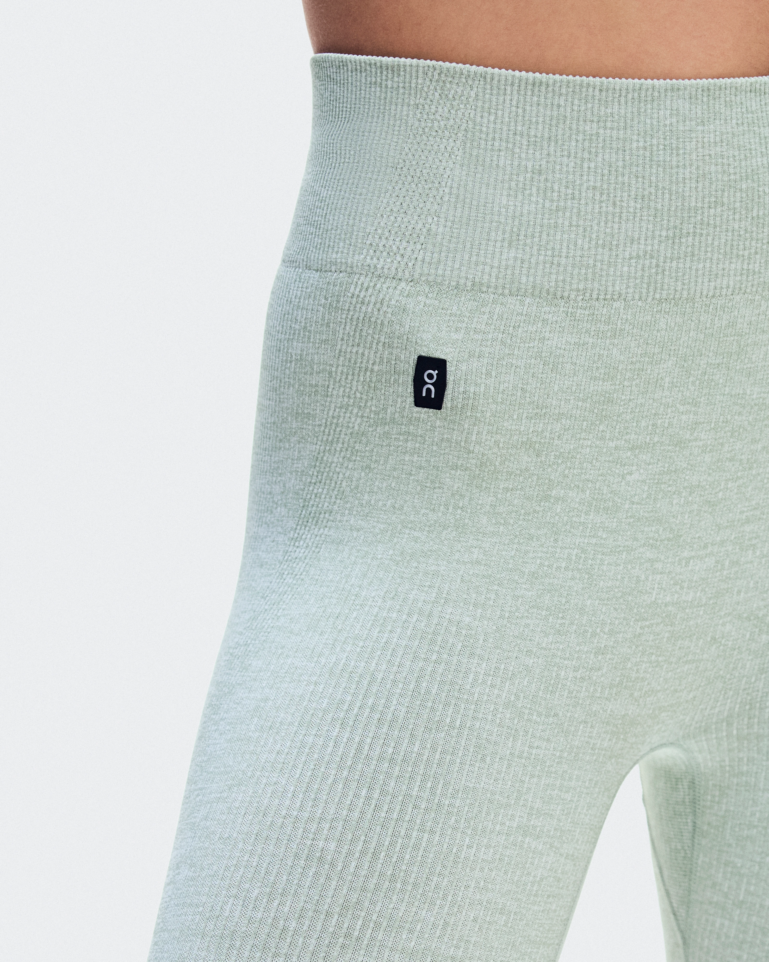 On Studio Knit Leggings Mineral Heather Women Tights