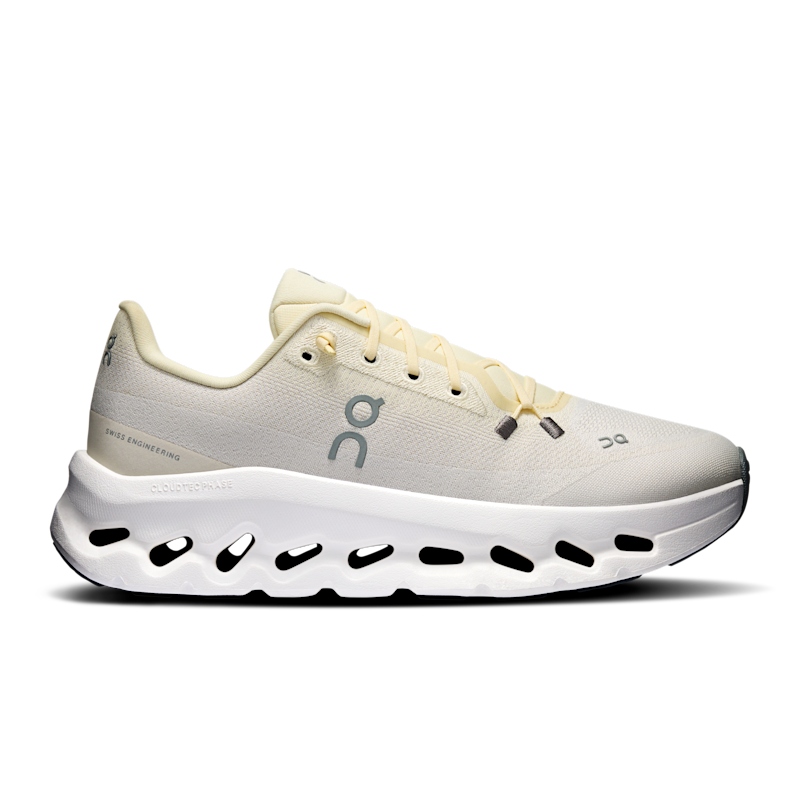 On Women's Cloudtilt Lifestyle Shoe in Castor/Pearl, Size: 8, Recycled Polyester