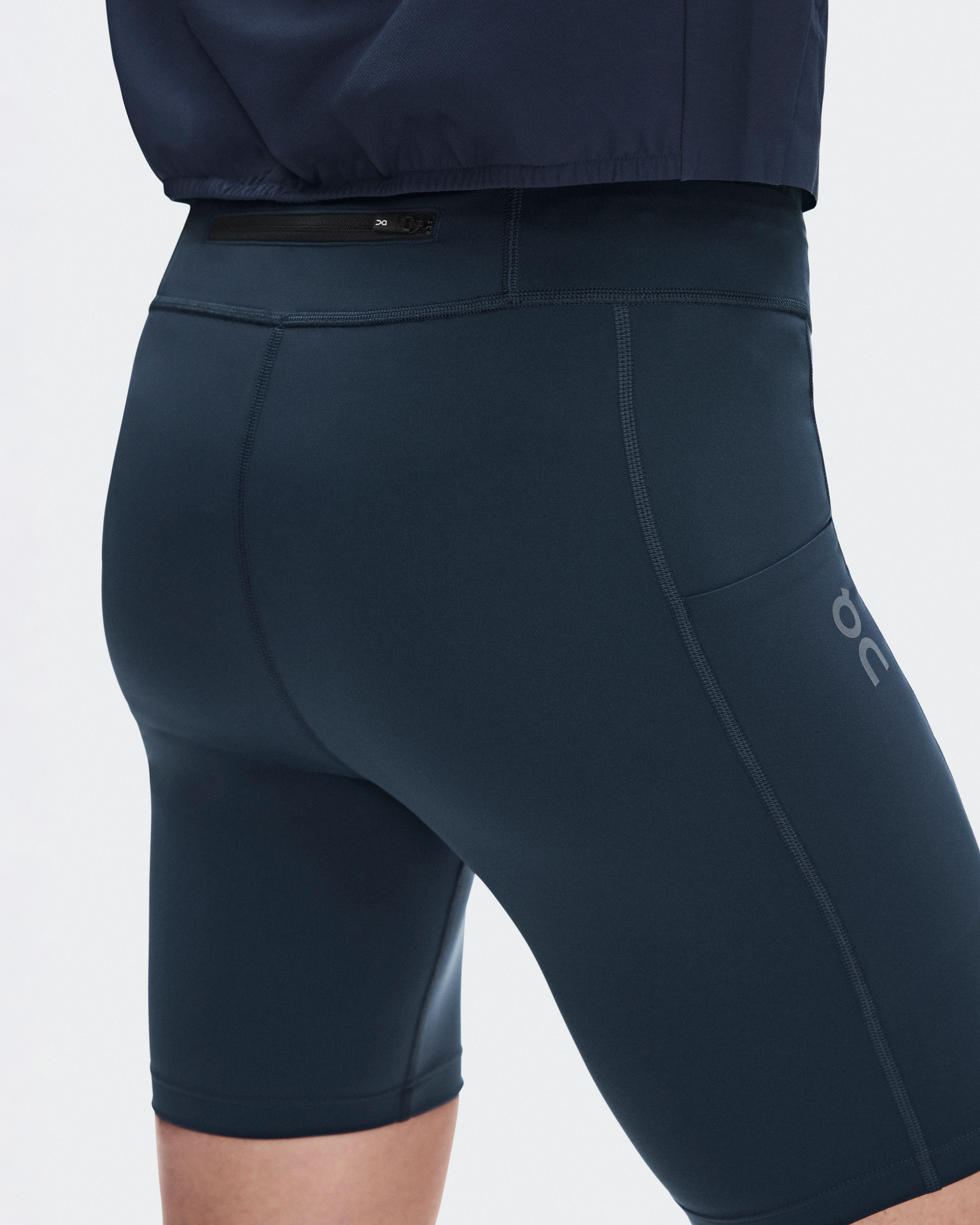 On 8" Performance Tights Midnight Men – Warm weather running and training Tights Shorts