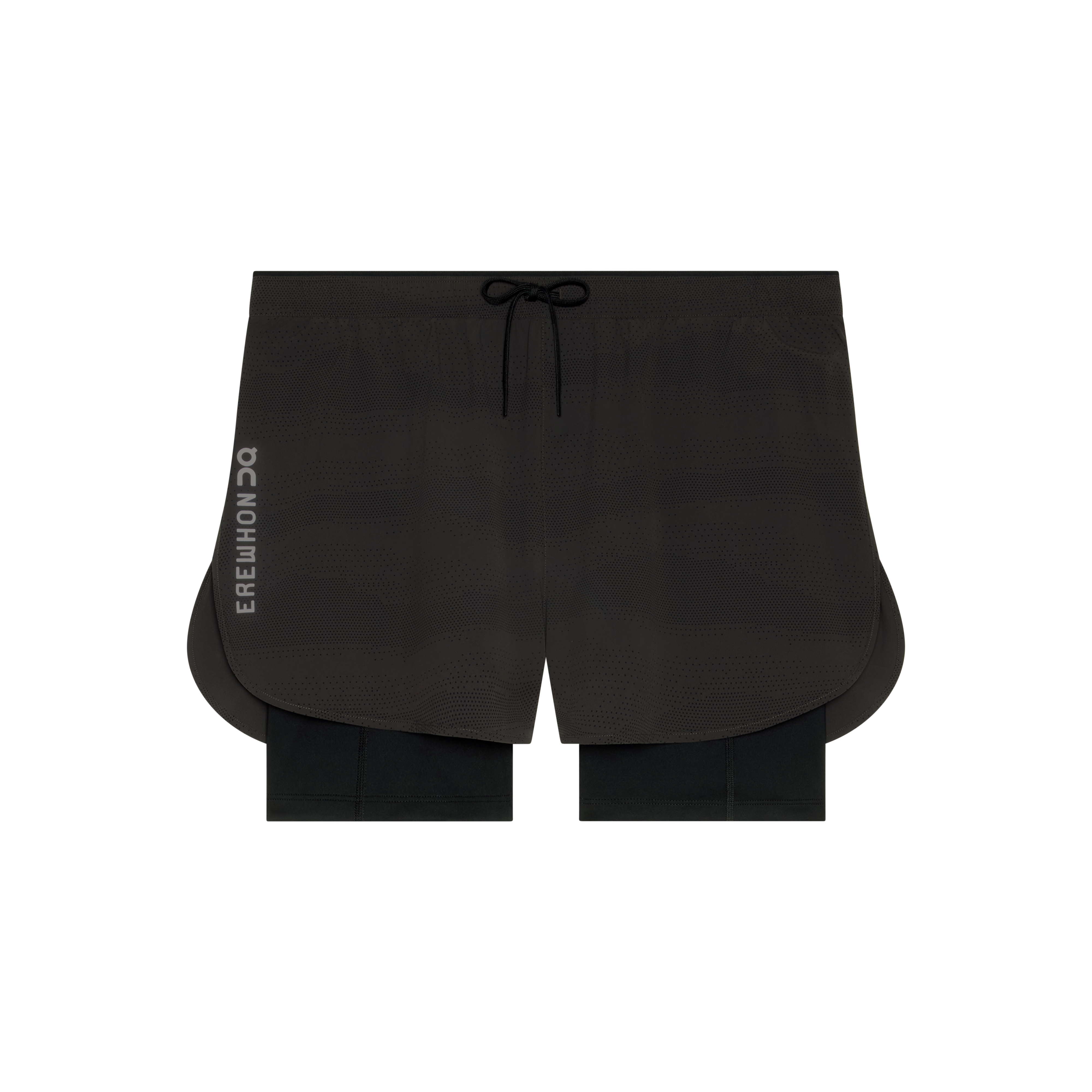 2-in-1 Shorts Erewhon in Espresso/Black