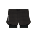 2-in-1 Shorts Erewhon in Espresso/Black