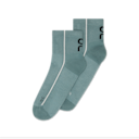 Court Sock Mid in Tide/Ivory