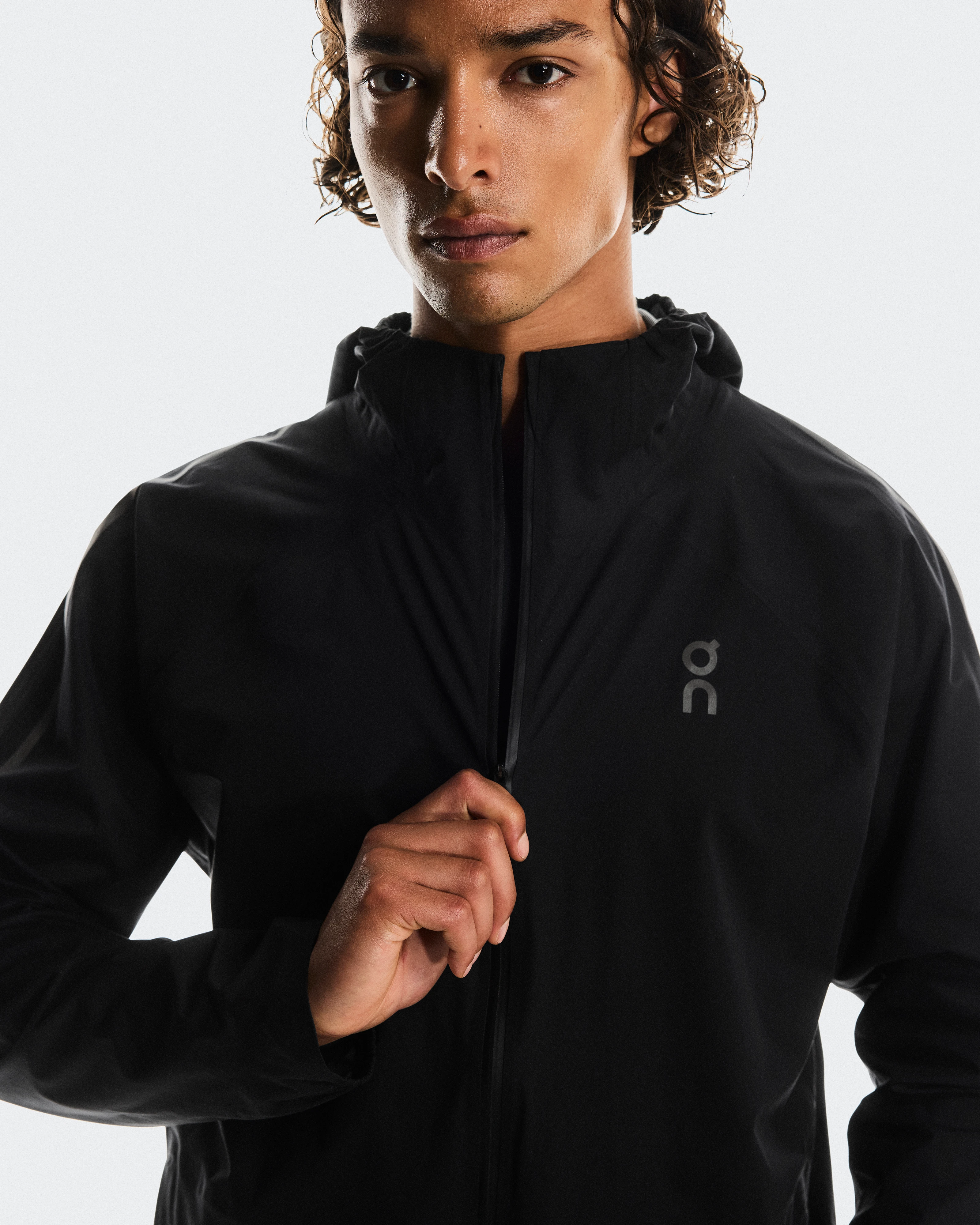 On Performance Jacket Waterproof Black Men Jackets