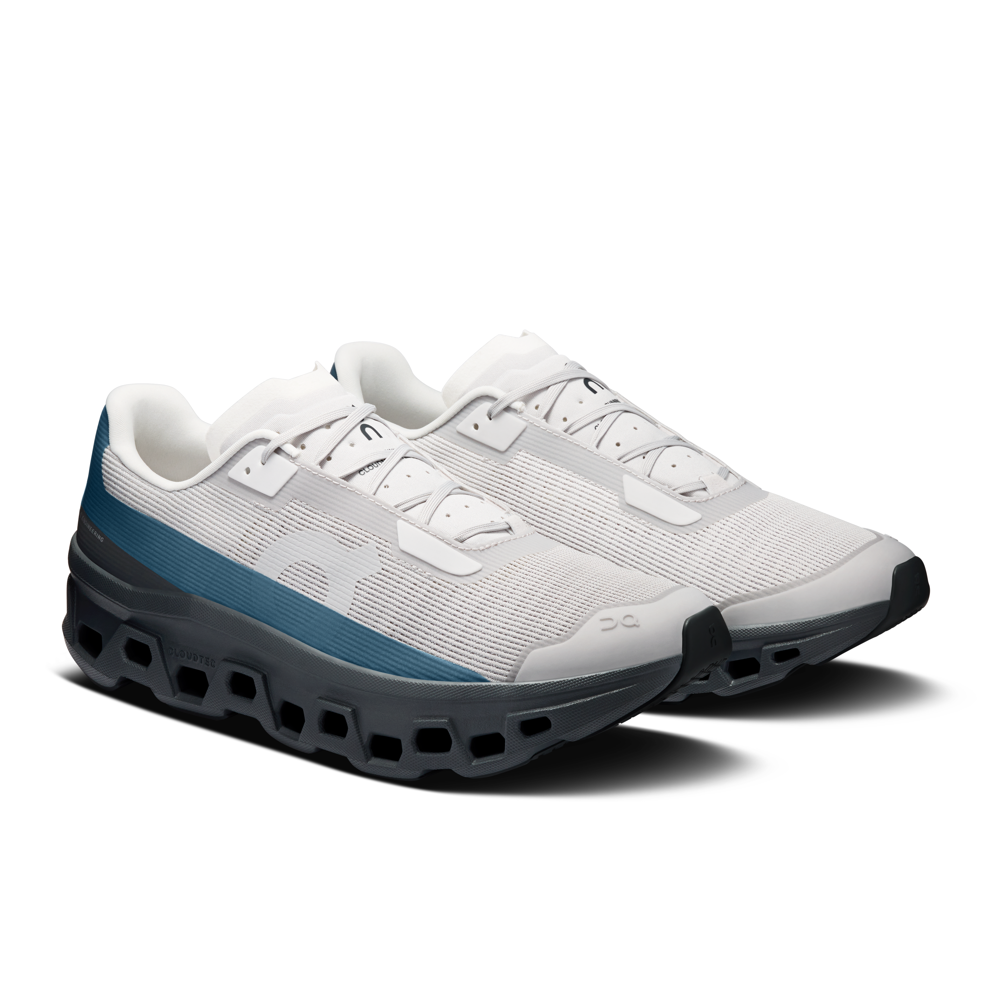 On Cloudmonster Void Silver & Eclipse Men Active life Shoes