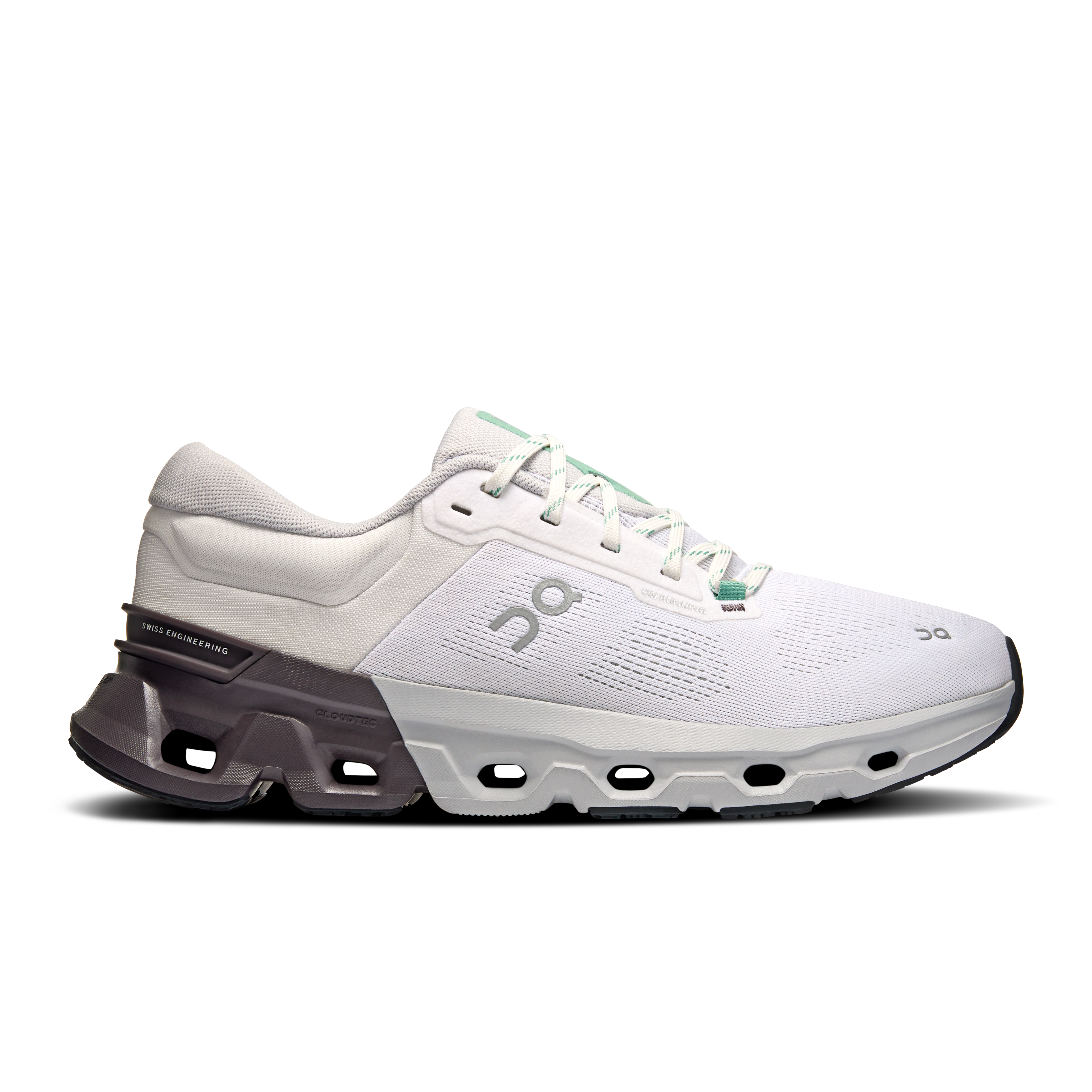 On Cloudflyer 5 White Brown Men Men – Road running, easy runs, long runs, supportive Shoes