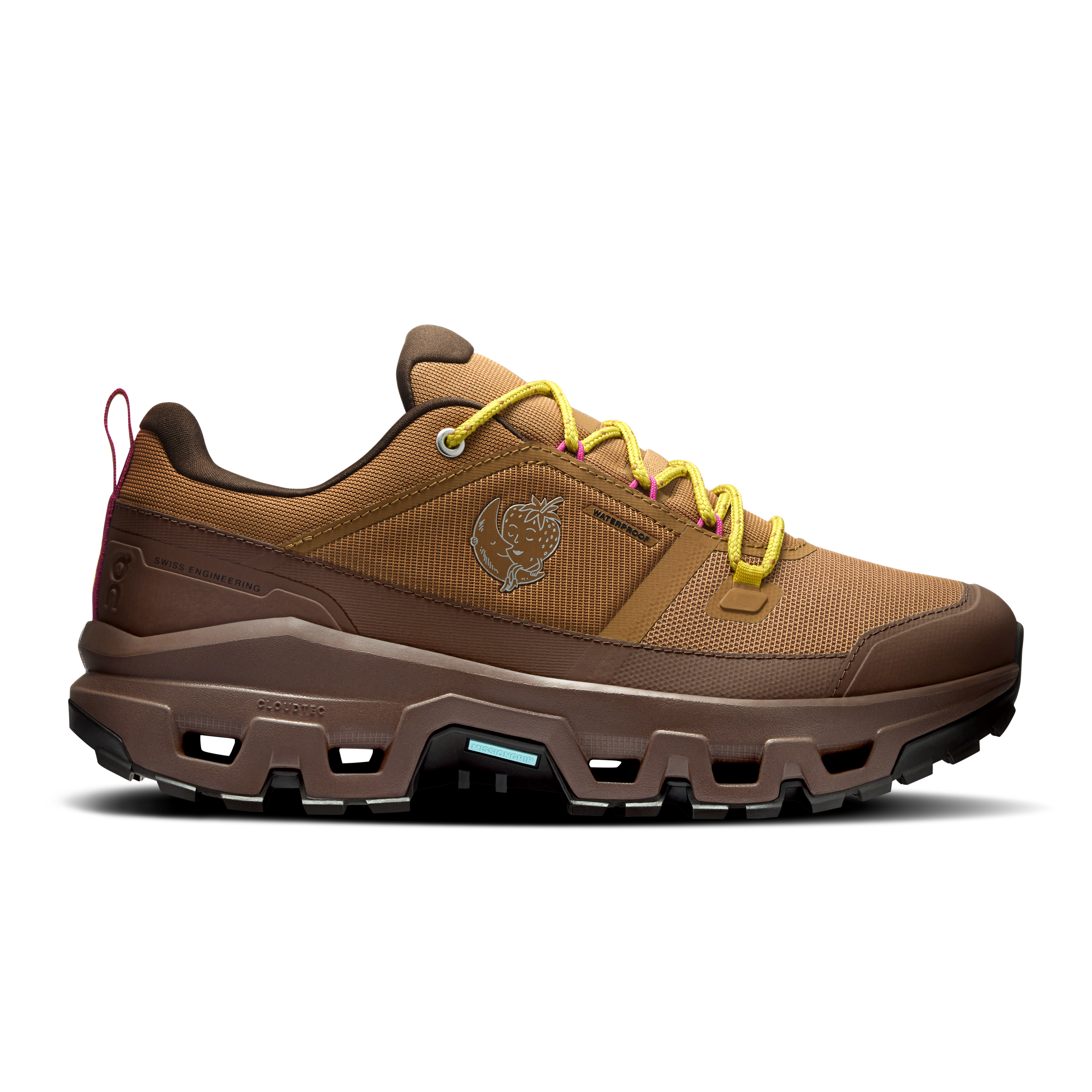 Cloudrock Low Waterproof SHF Hiking Shoe in Sphinx/Chestnut