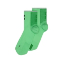 Performance Run Sock Mid in Honeydew/Parsley