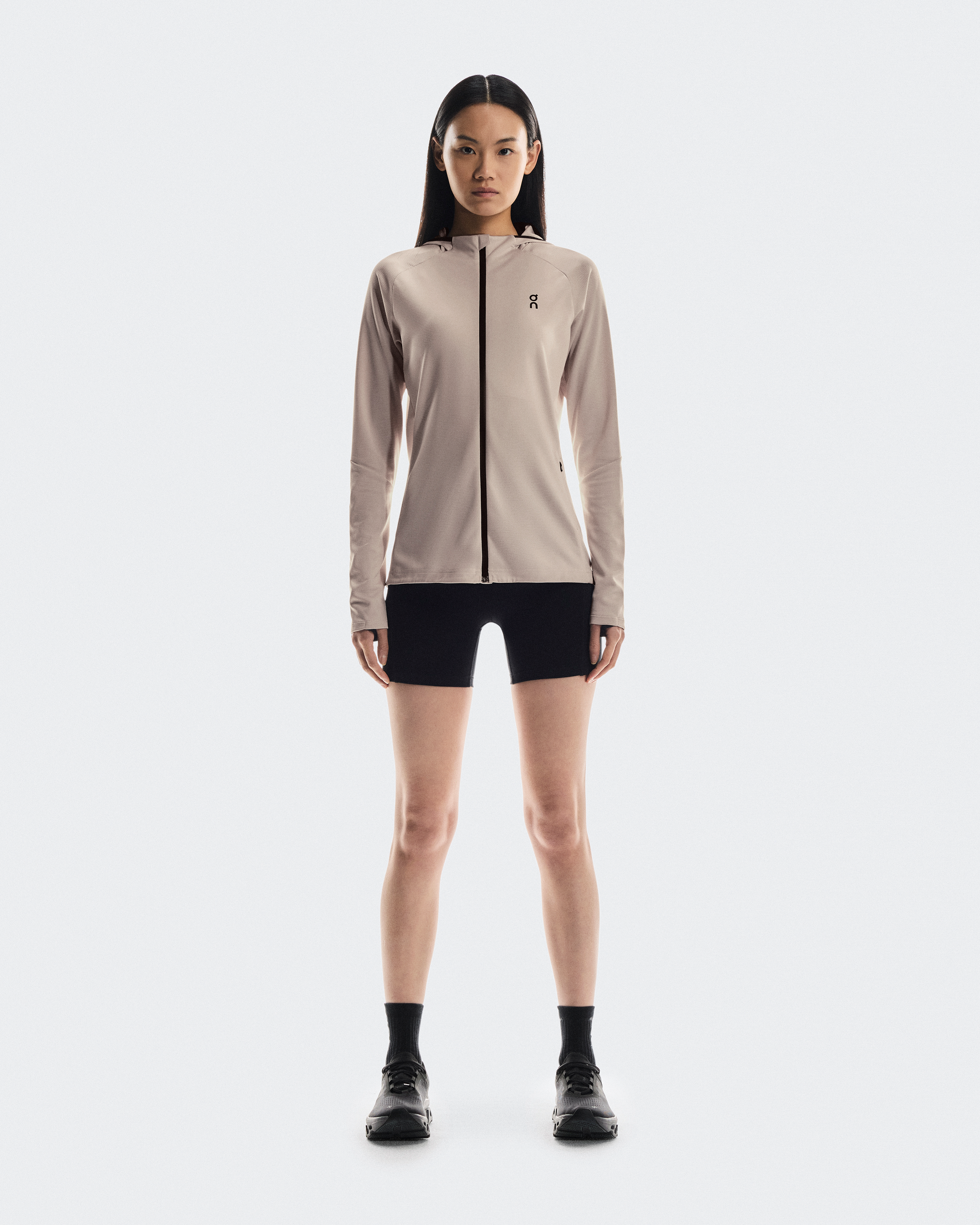 Climate Zip HoodieWomen / Cinder / L