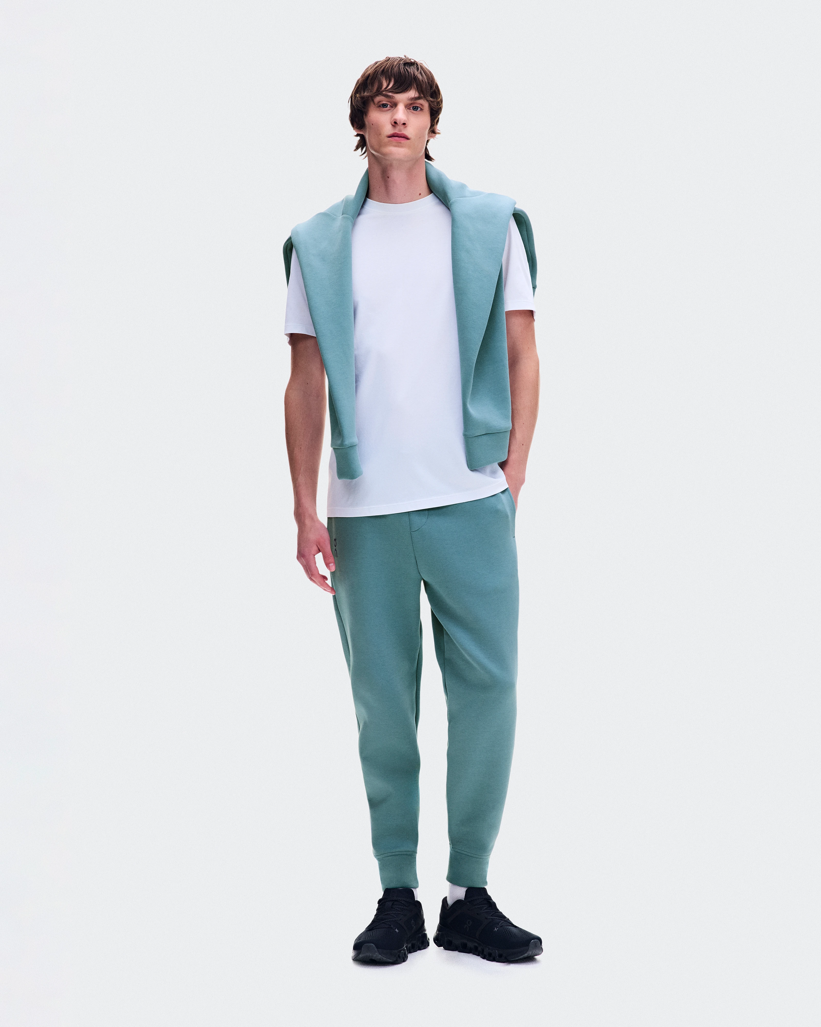 On Focus Tech Sweatpants Agave Men Pants