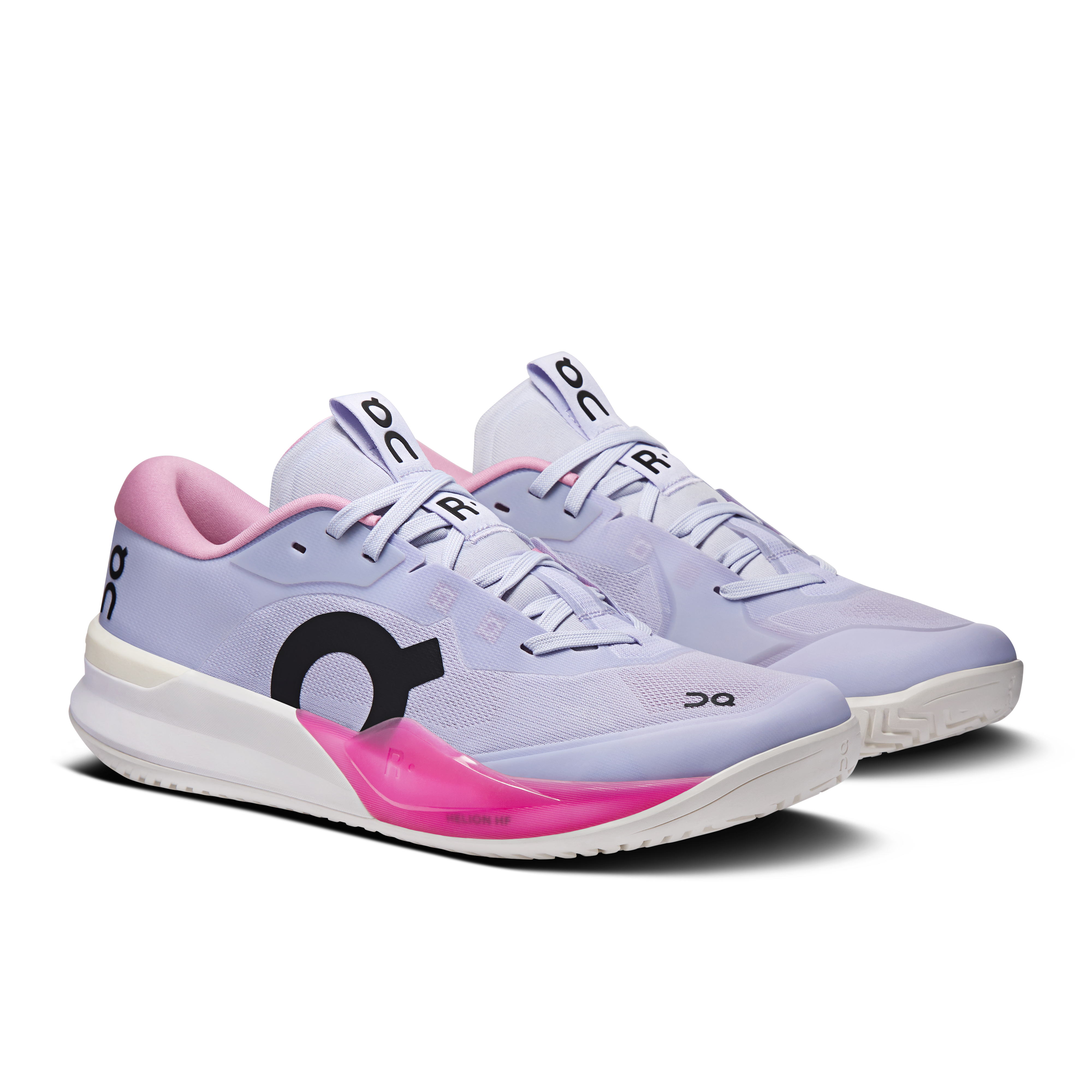 On THE ROGER Pro 3 Clay Thistle & Pink Men Tennis Shoes