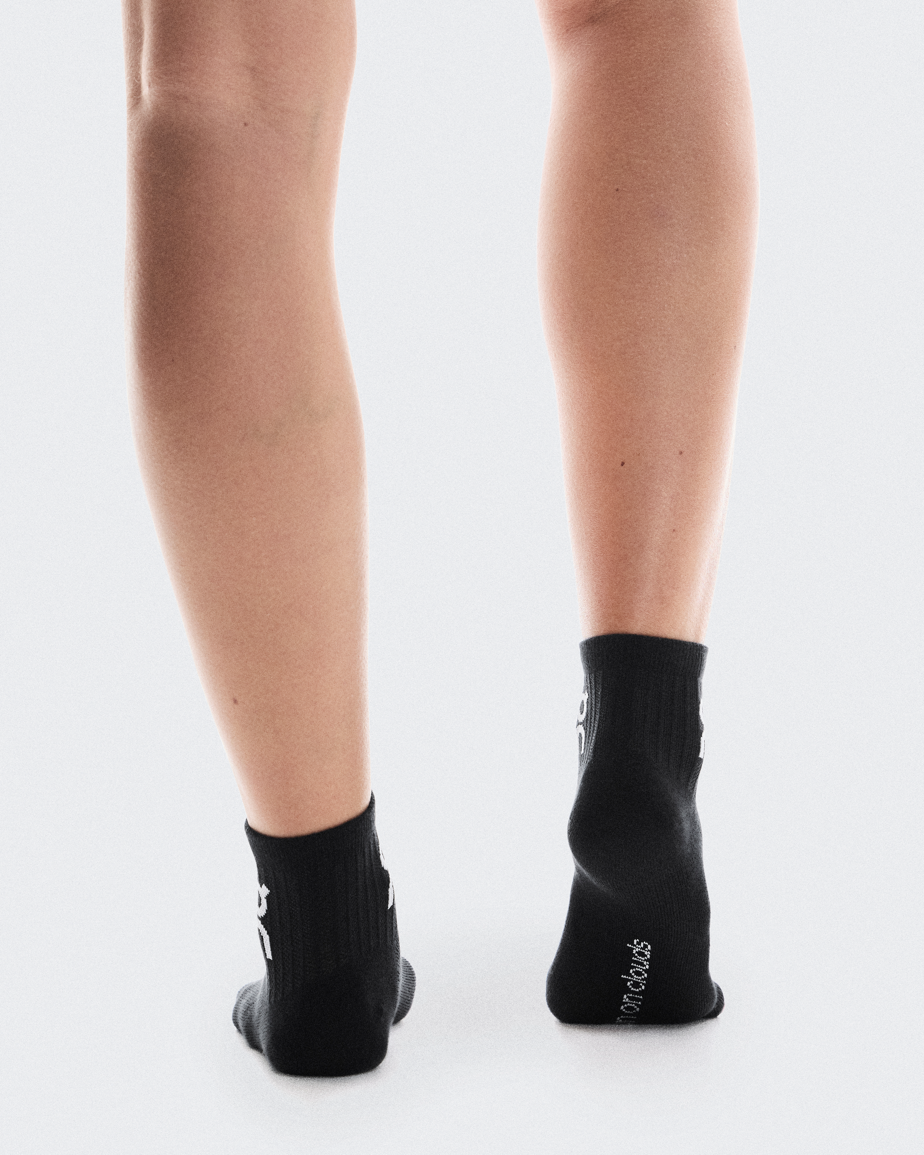 Logo Sock Mid 3PUnisex / Black / 43 - 46