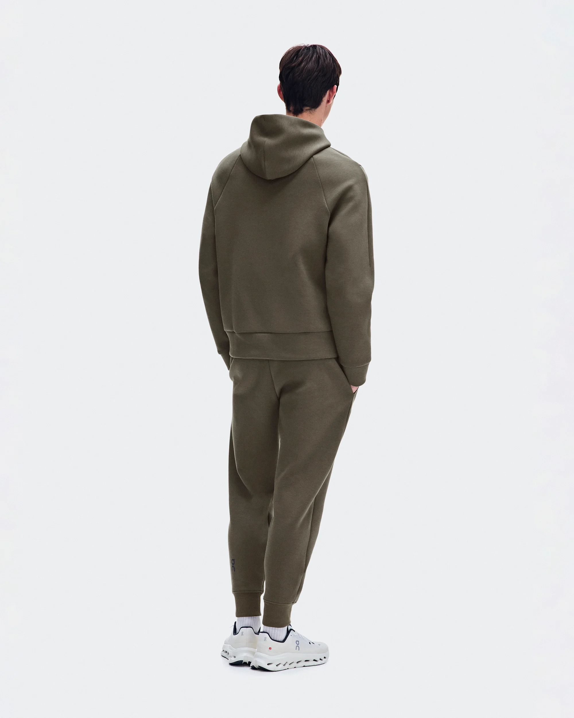 Men's Focus Tech Hoodie Bark - thumbnail 3