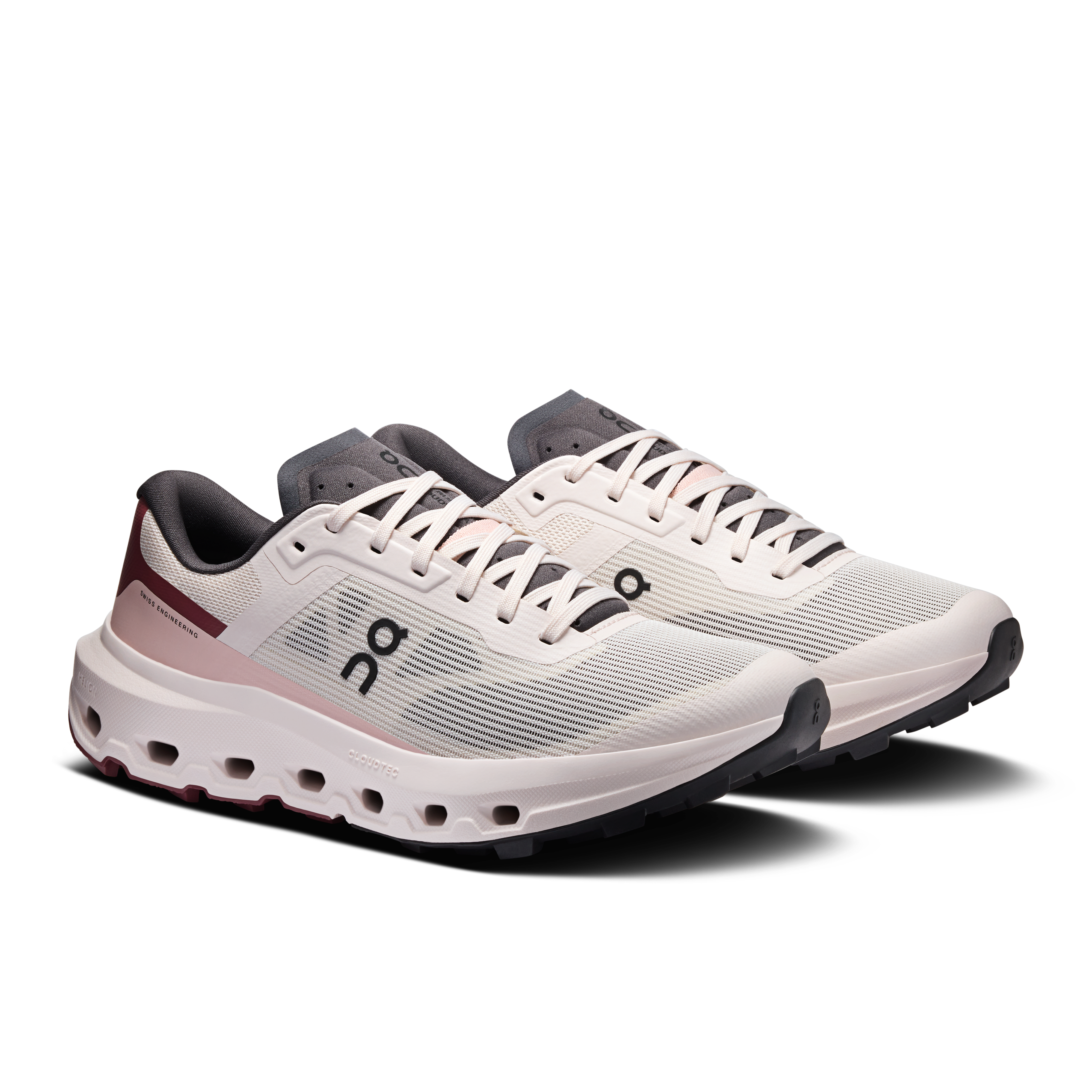 On Cloudvista 3 Oyster & Barberry Women Trail running Shoes