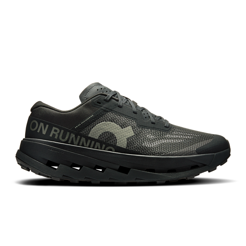 On Cloudultra 3 Trail Running Schuh für Männer in Black/Black, Größe: 48, Recycled Polyester ️