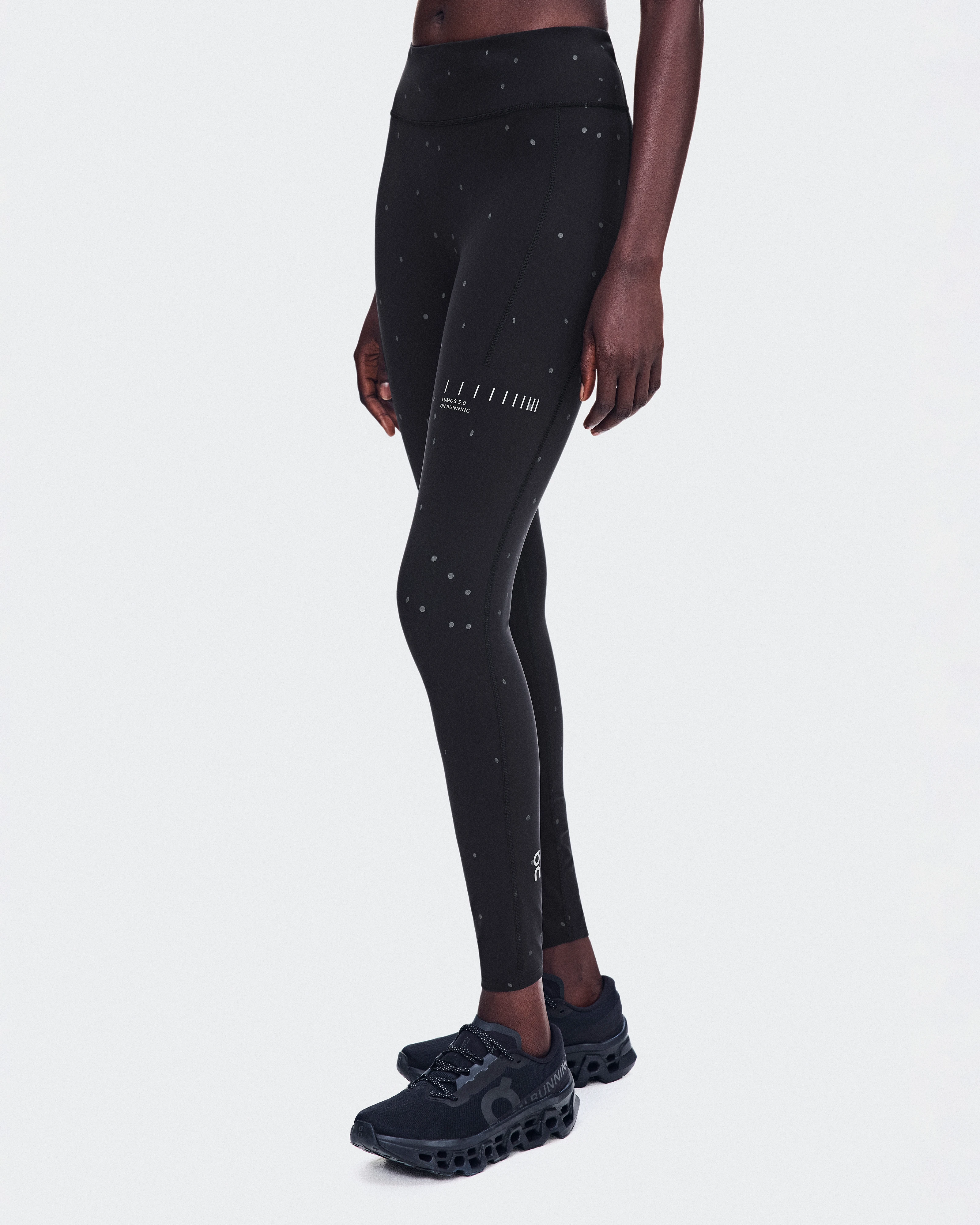 On Performance Tights Lumos Black & Eclipse Femme Leggings