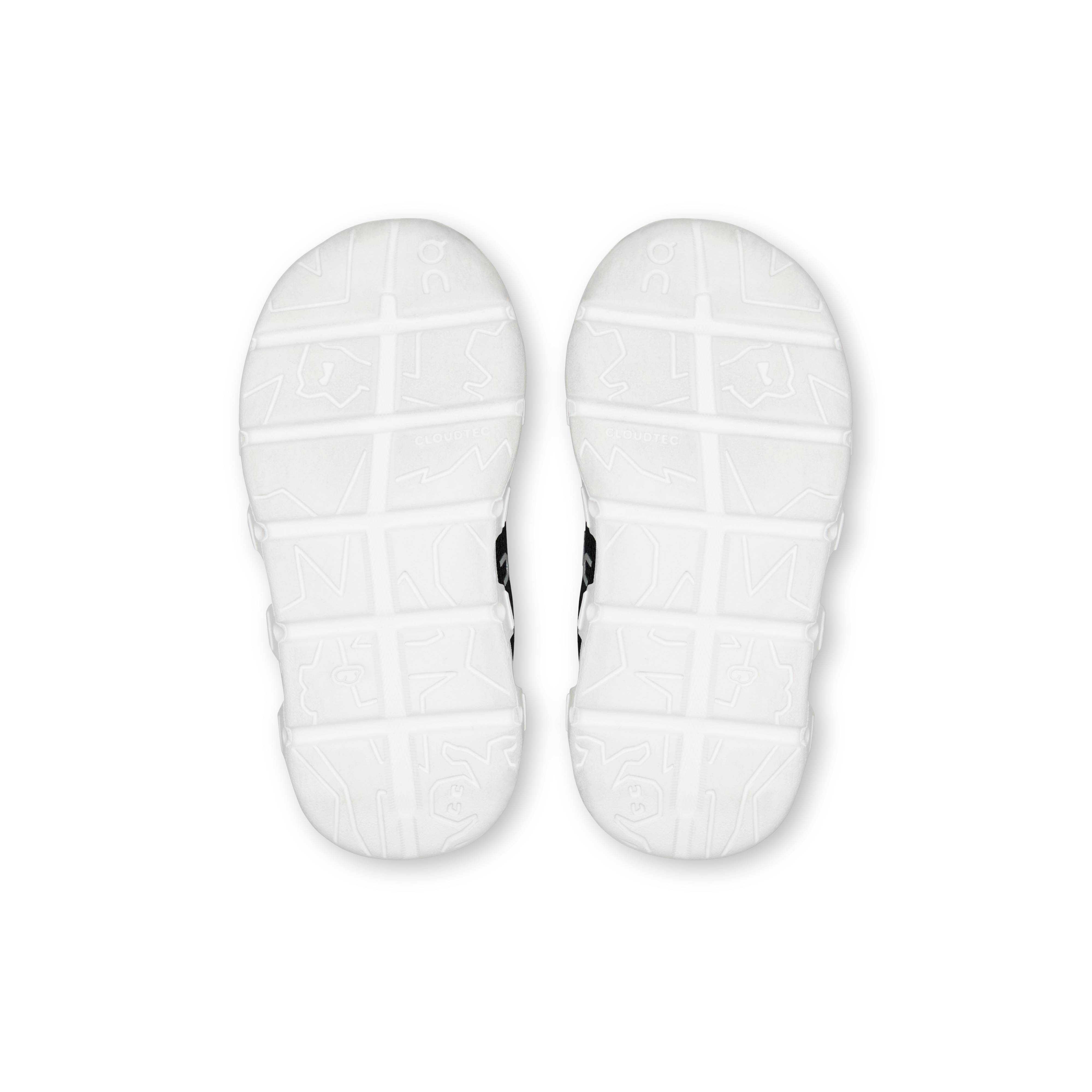 On Cloud Dash Black & White Unisex Vida activa Calzado