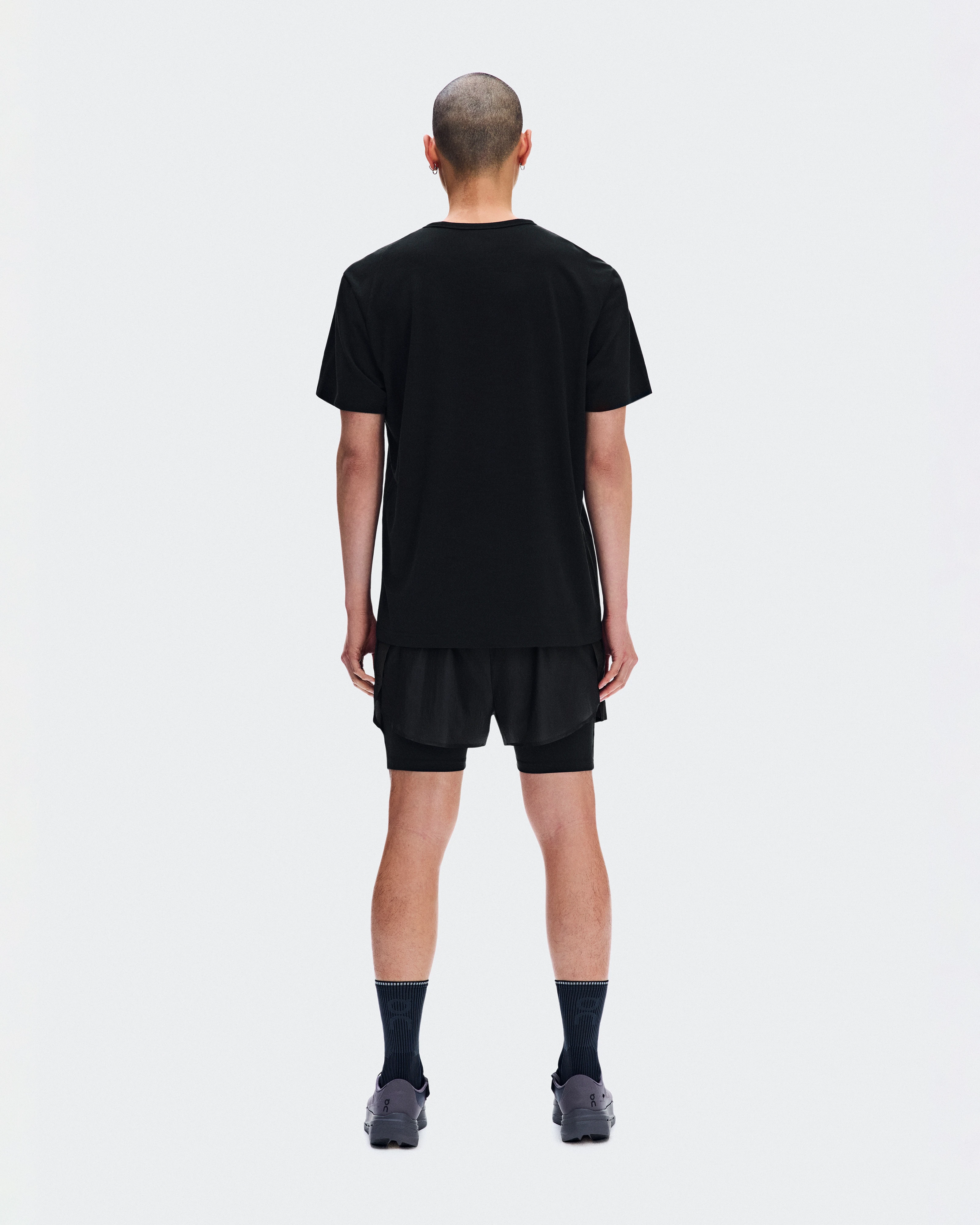 On Running-T PAF Black Unisex Tops and t-shirts