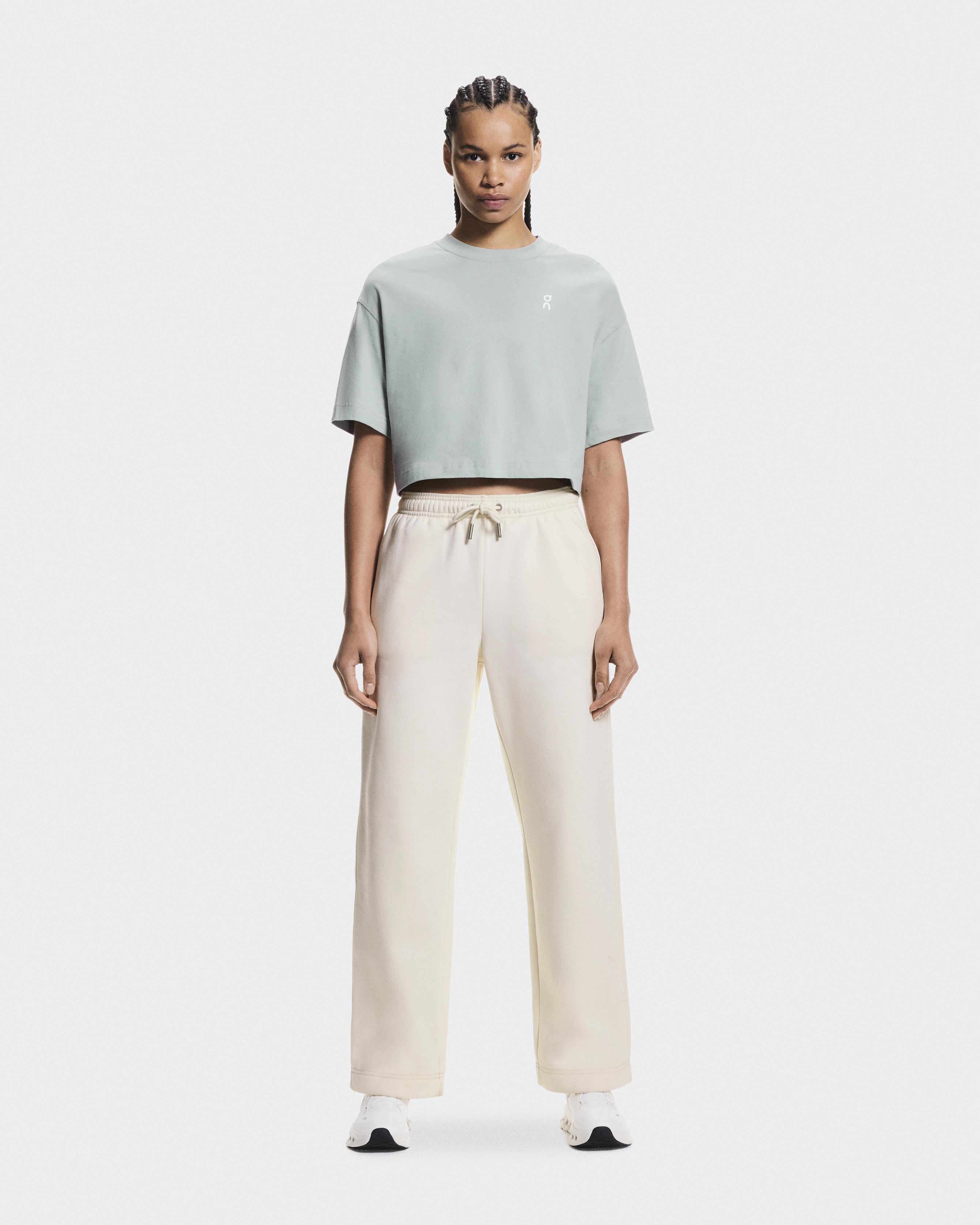 Club Boxy-T Shirt in Mineral