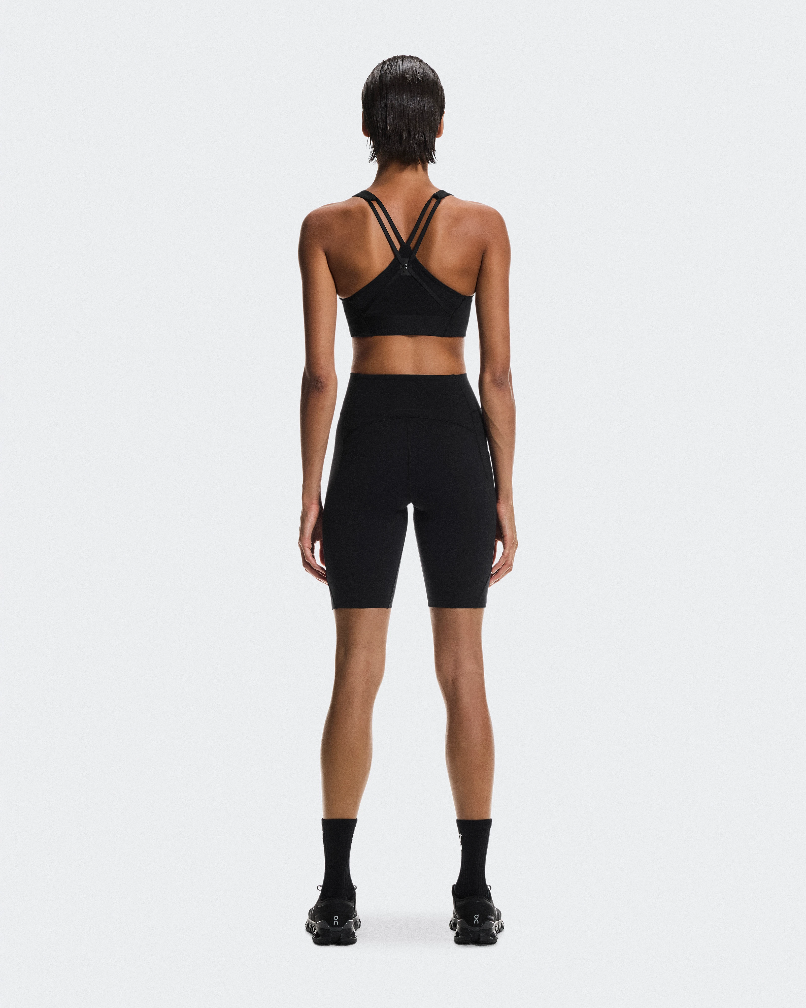 On Studio Tights Short Black Women Tights