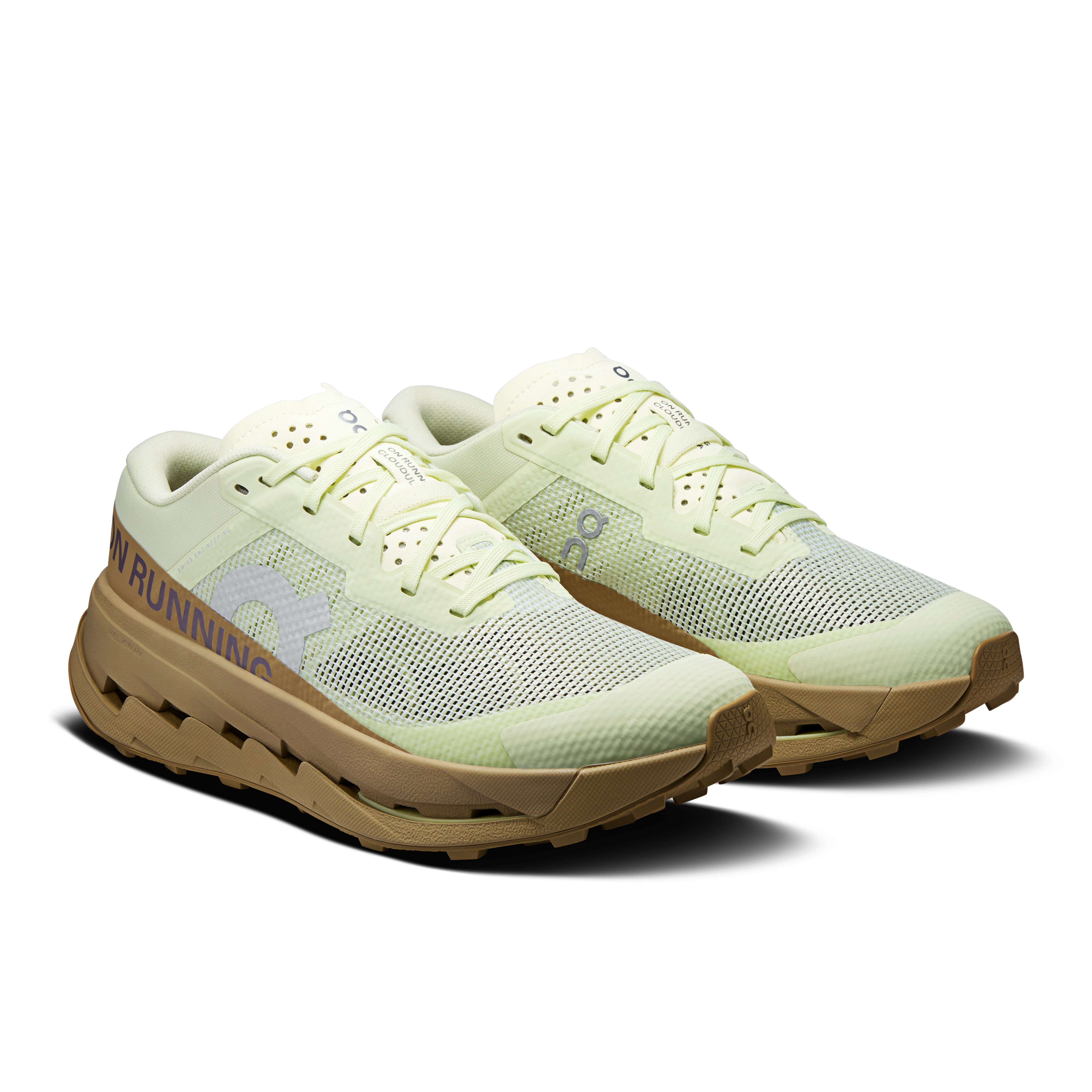 On Cloudultra 3 Linen & Safari Damen Trailrunning Schuhe
