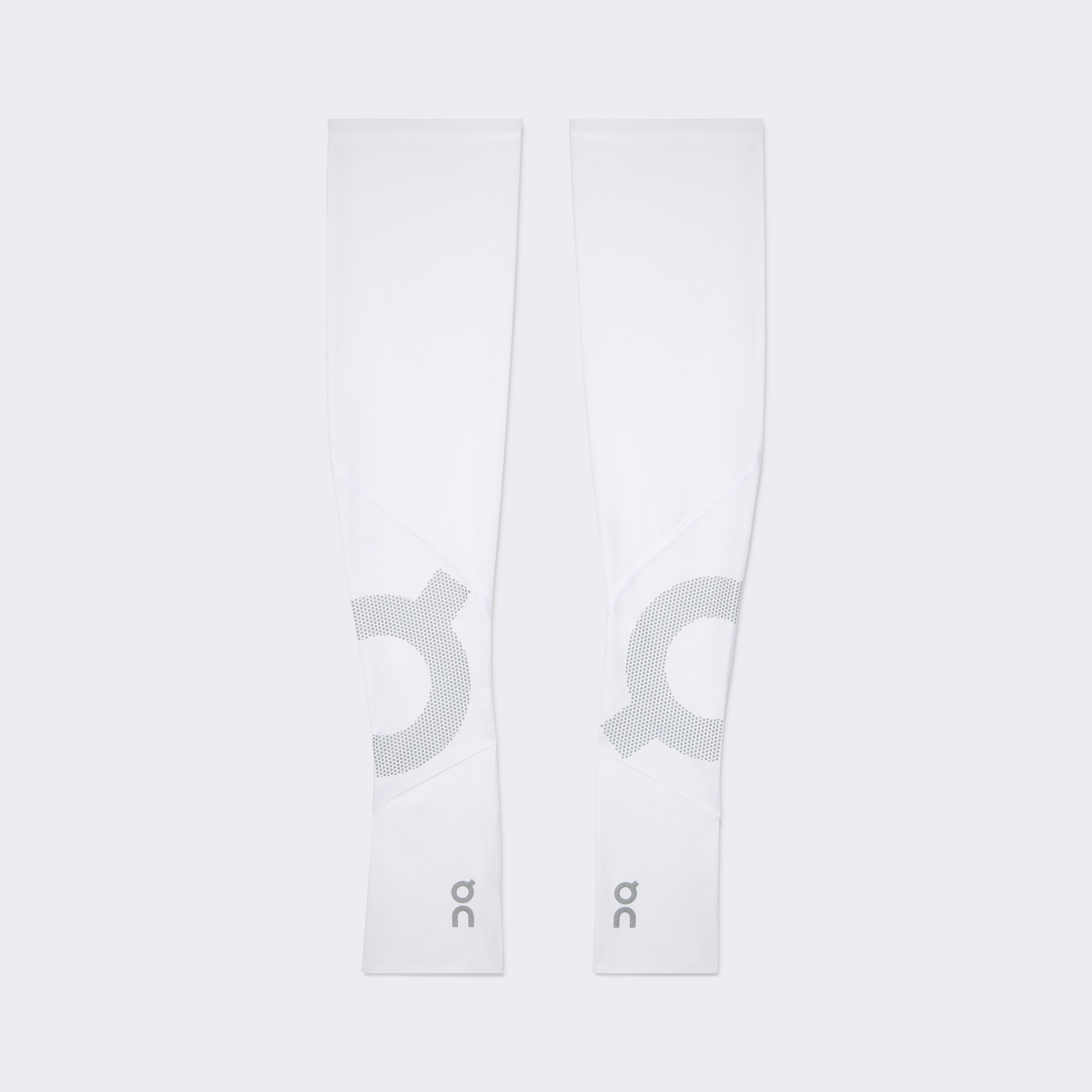 Solar Arm Sleeves in White