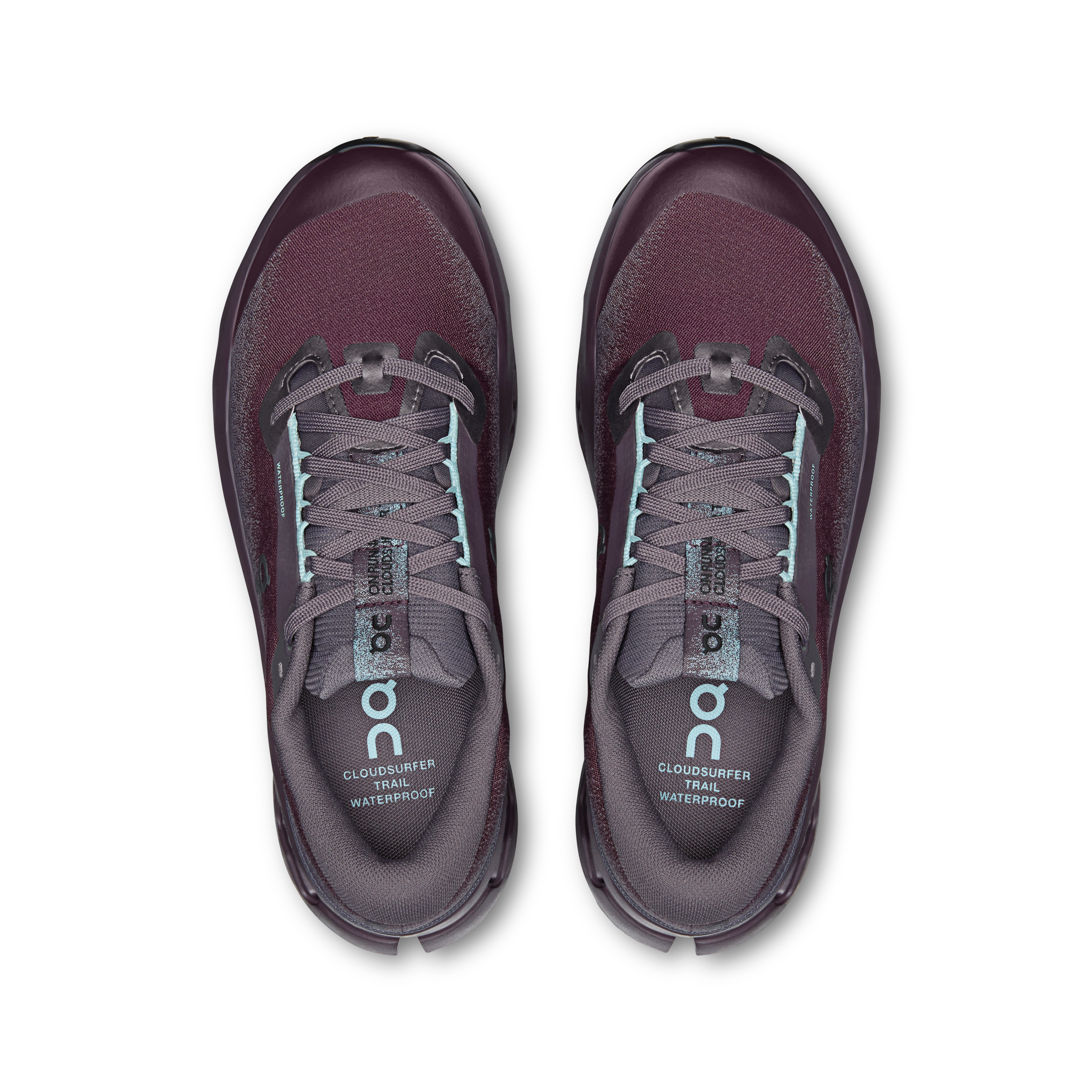 On Cloudsurfer Trail 2 Waterproof Urchin & Pebble Women Trail running Shoes