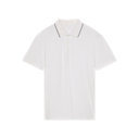 Courtside Polo Short-Sleeve Shirt in White