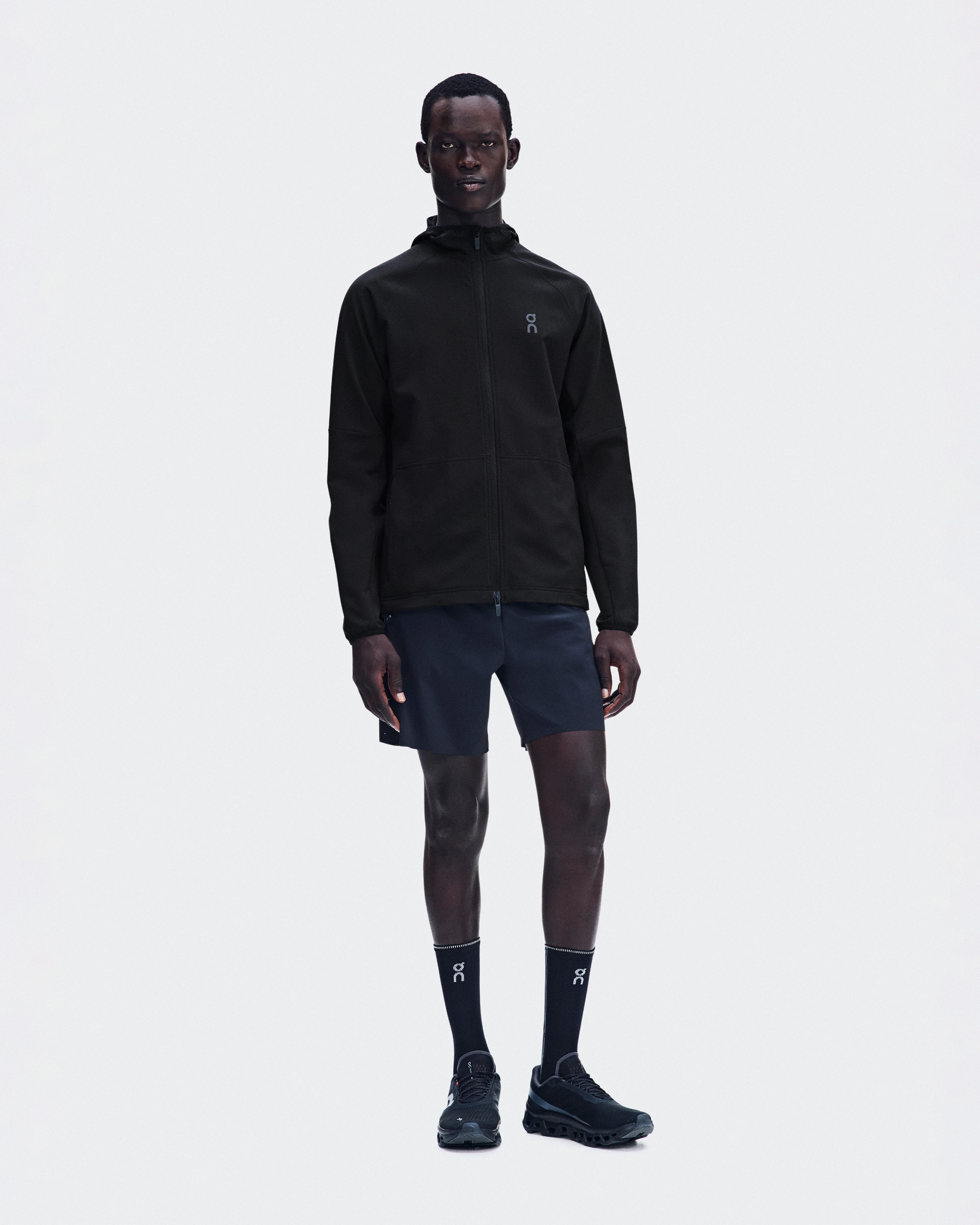 On Weather Hoodie Black Men Hoodies and sweatshirts
