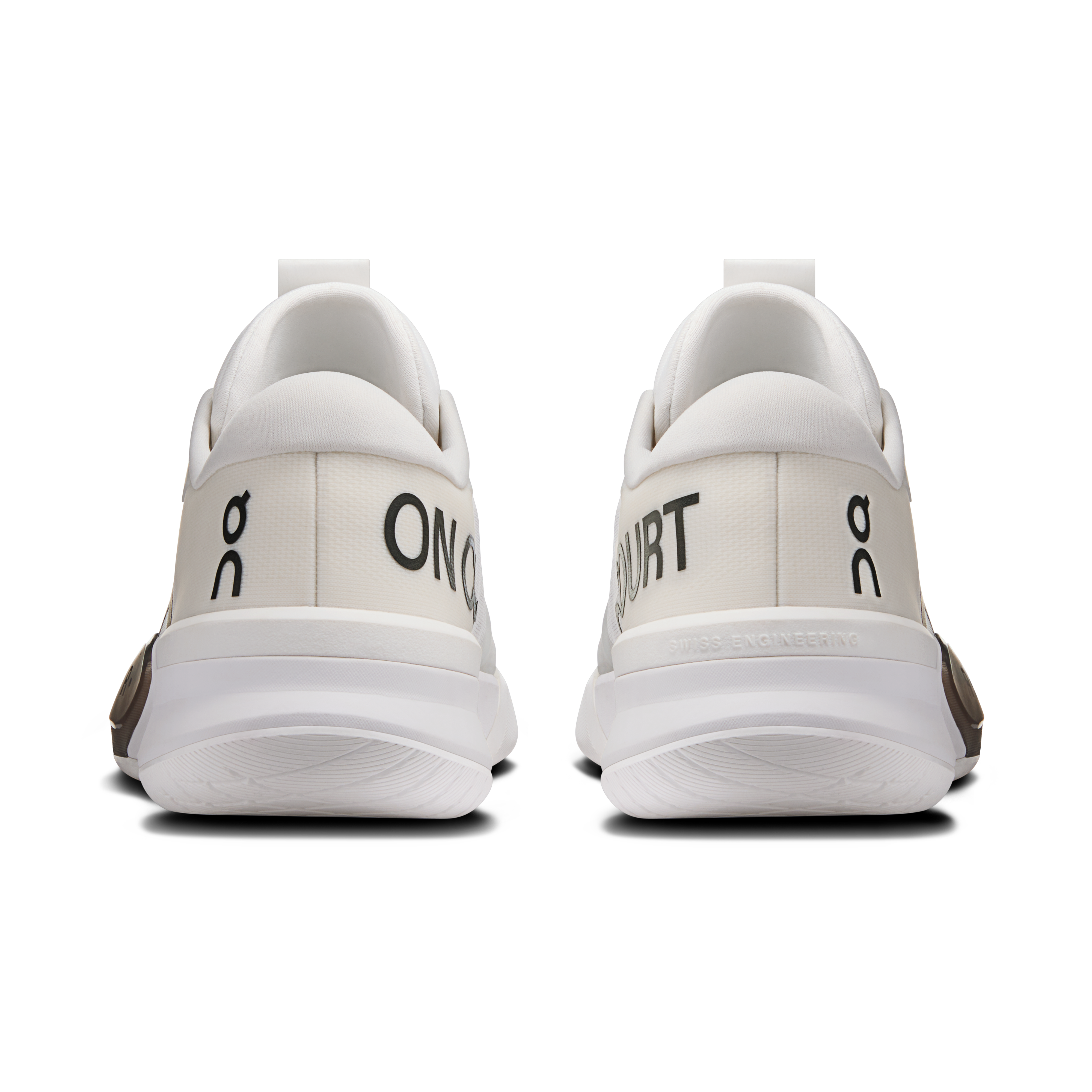 On THE ROGER Pro 3 White & Ash Men Tennis Shoes