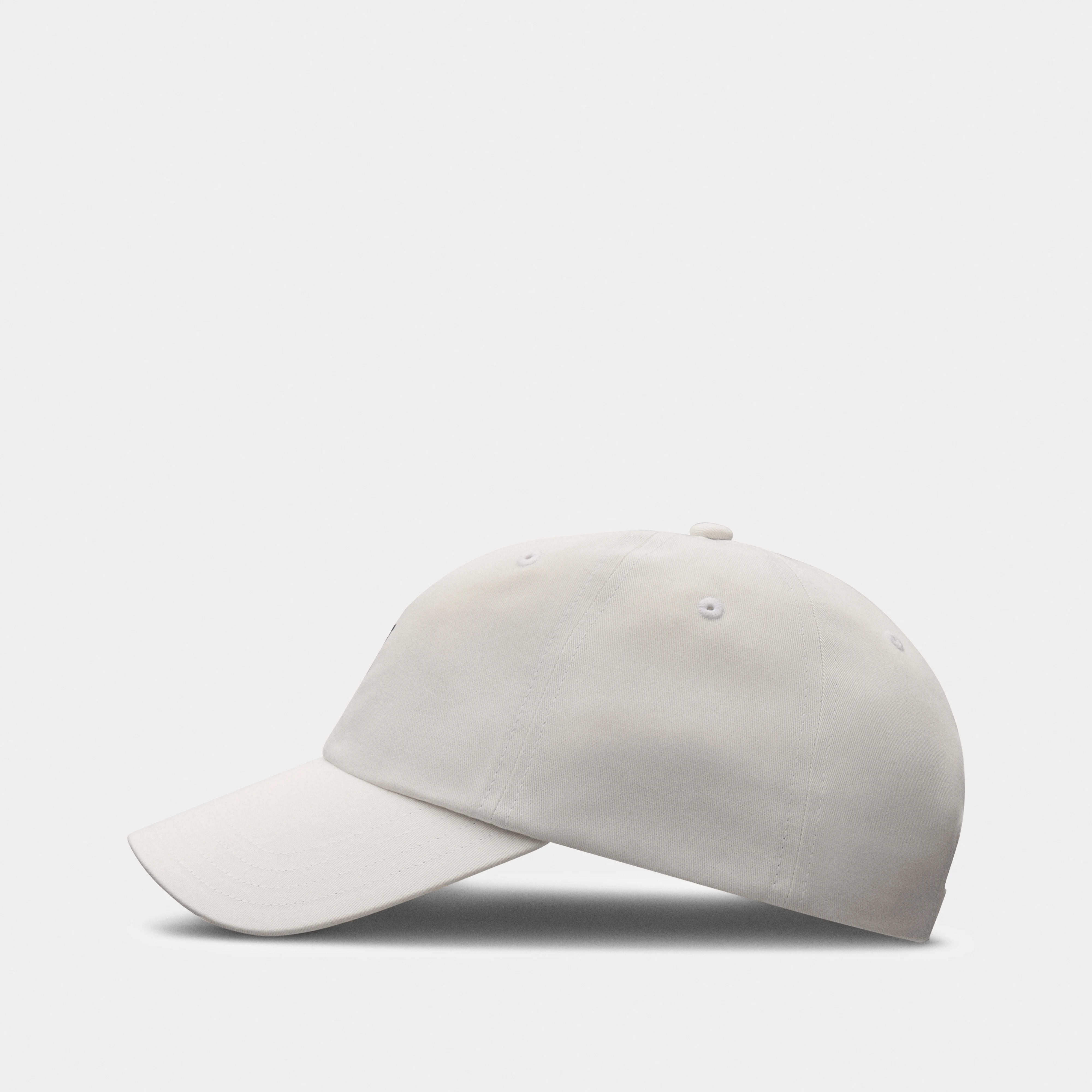 On All-Day Cap Ivory Unisex – All-day wear, street style, travel Headwear