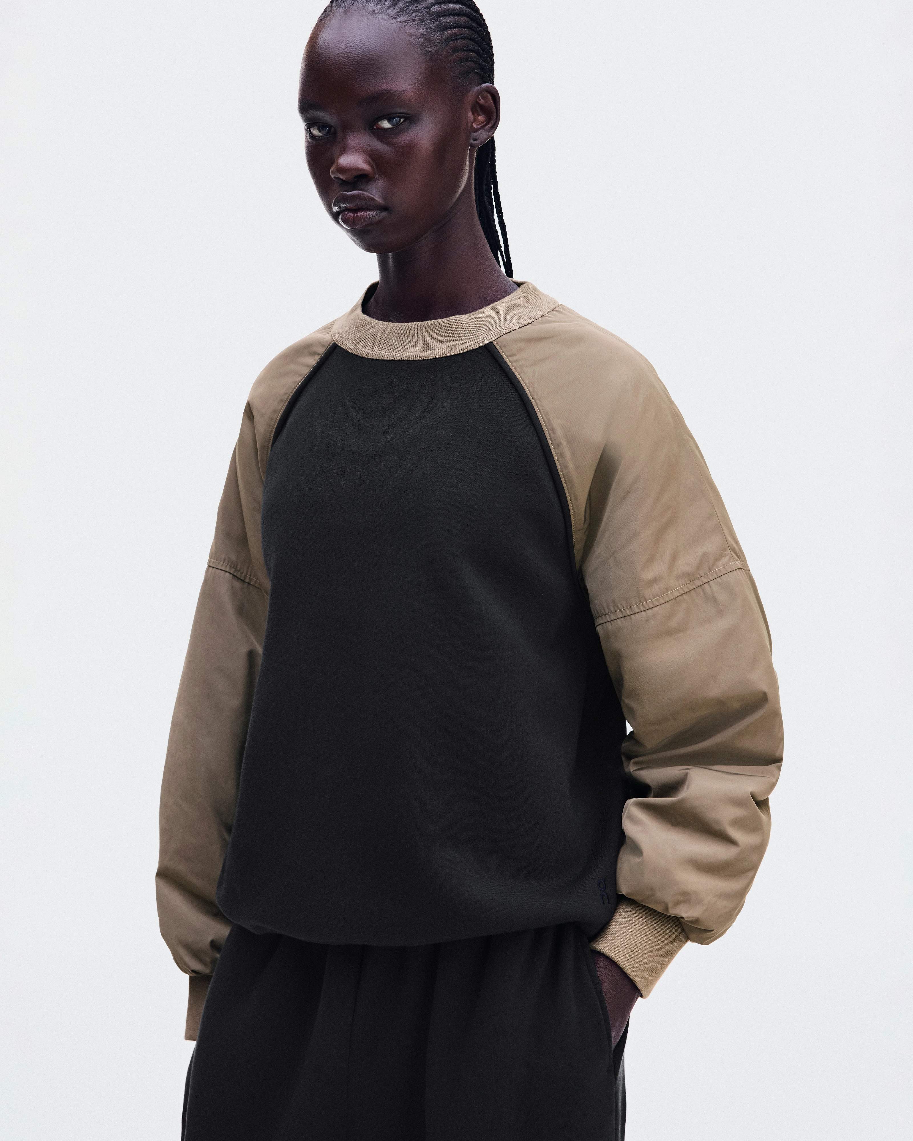 On Oversized Crewneck Lynx Women Hoodies and sweatshirts