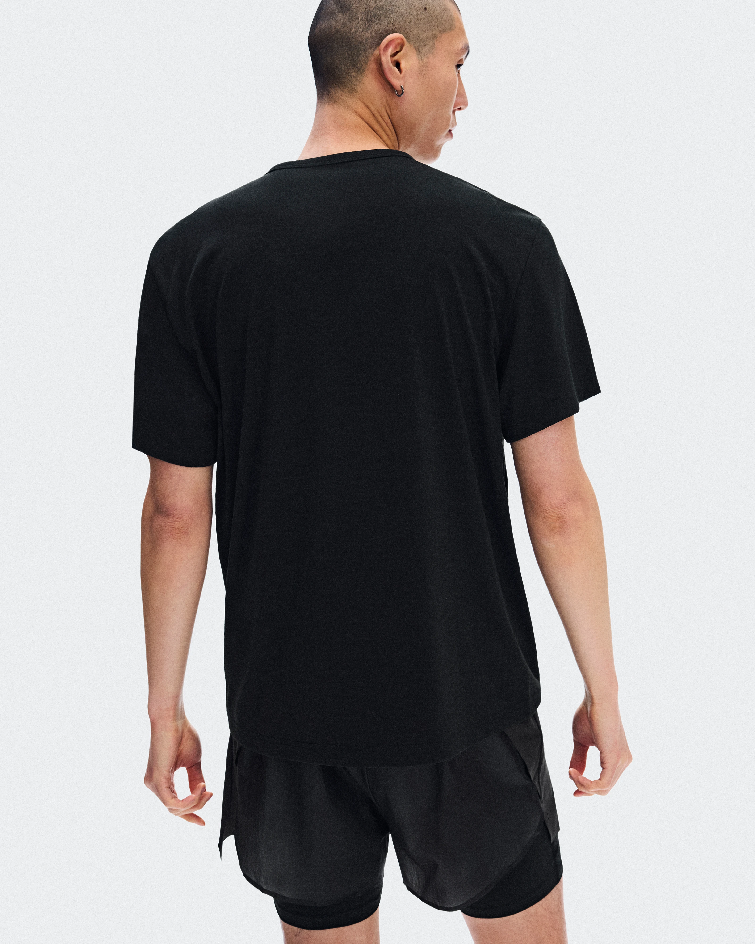 On Running-T PAF Black Unisex Tops and t-shirts