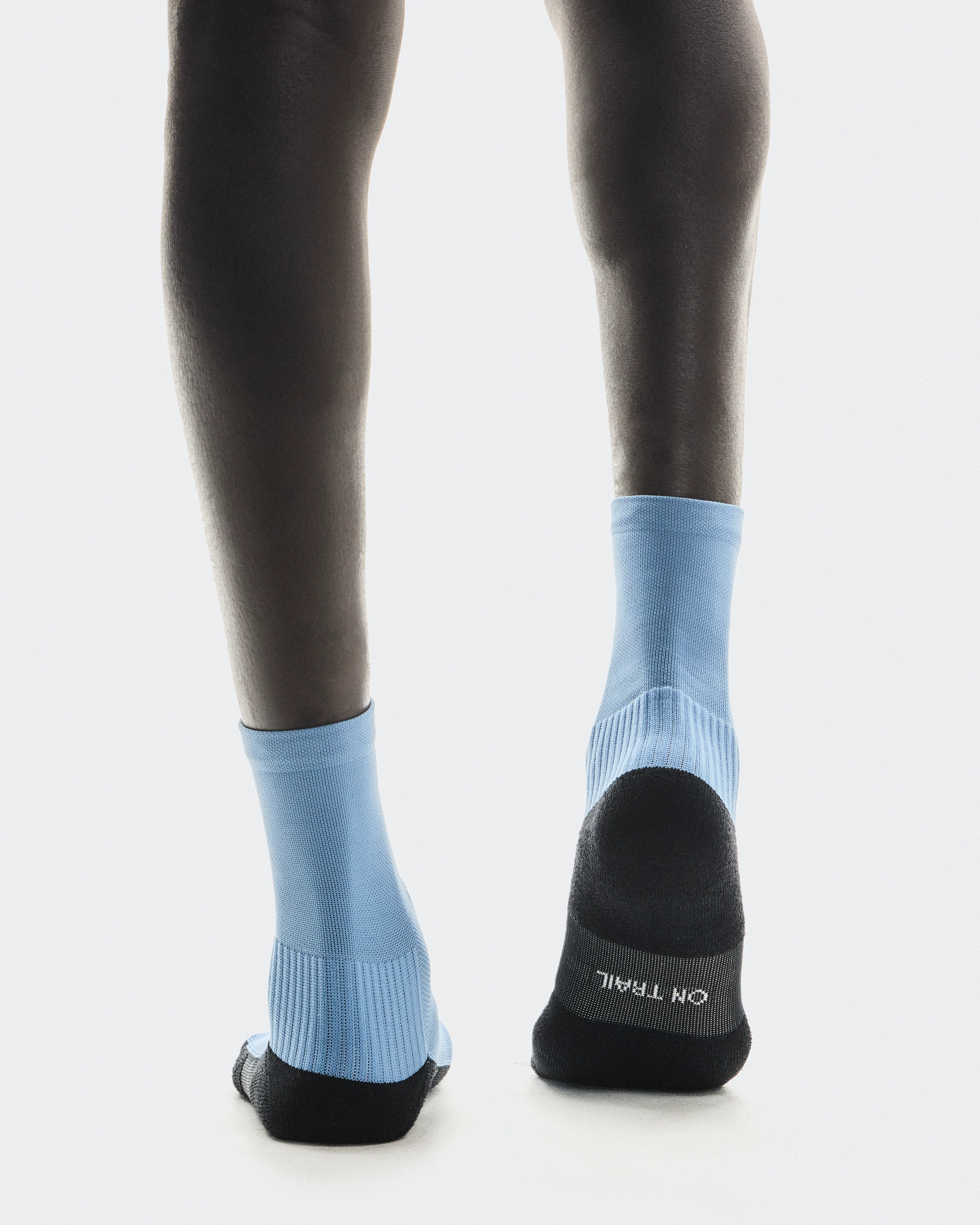 On Trail Sock High 2P Glacier & Dust Unisex Socks