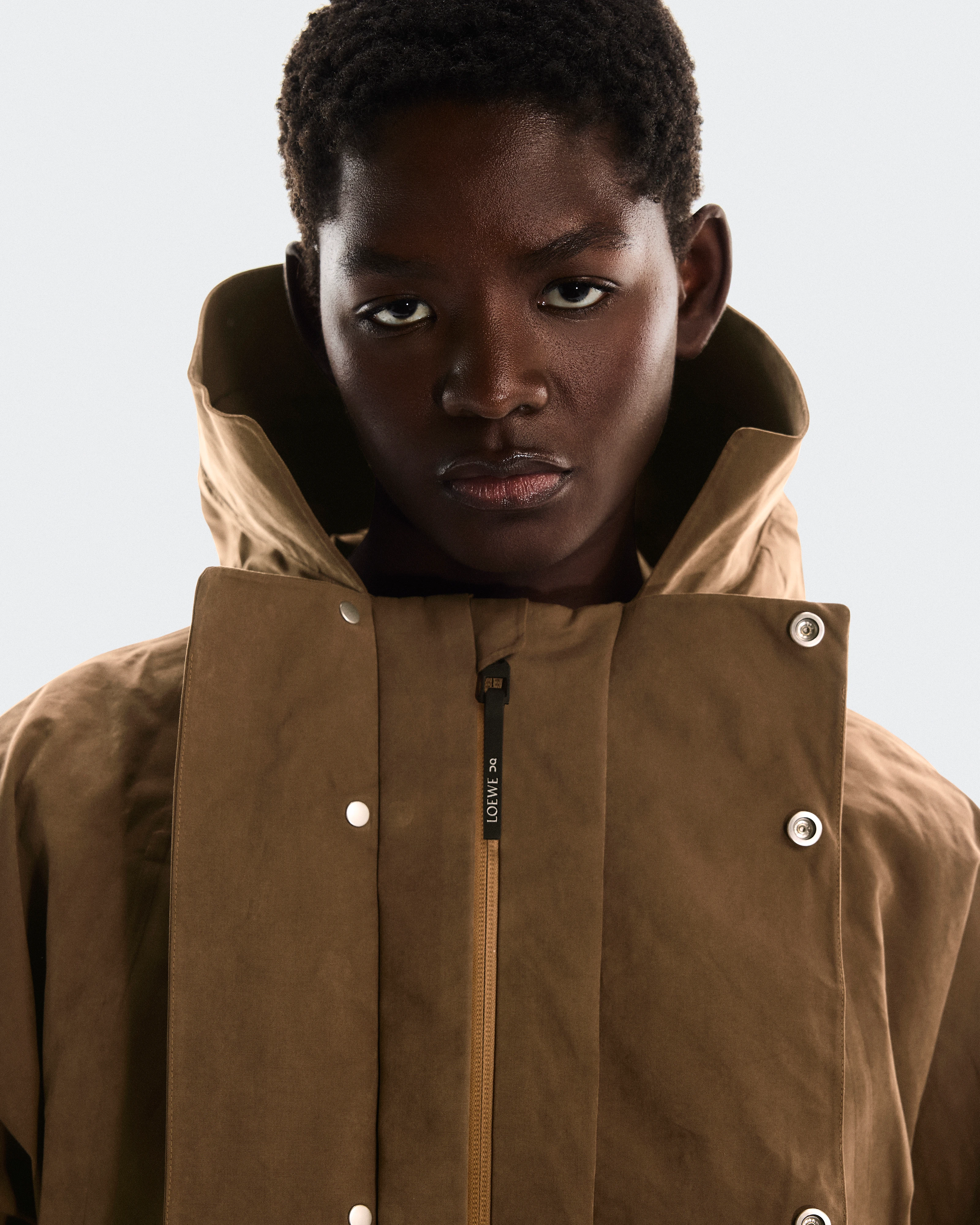 On Short Parka LOEWE Toffee Unisex Jackets